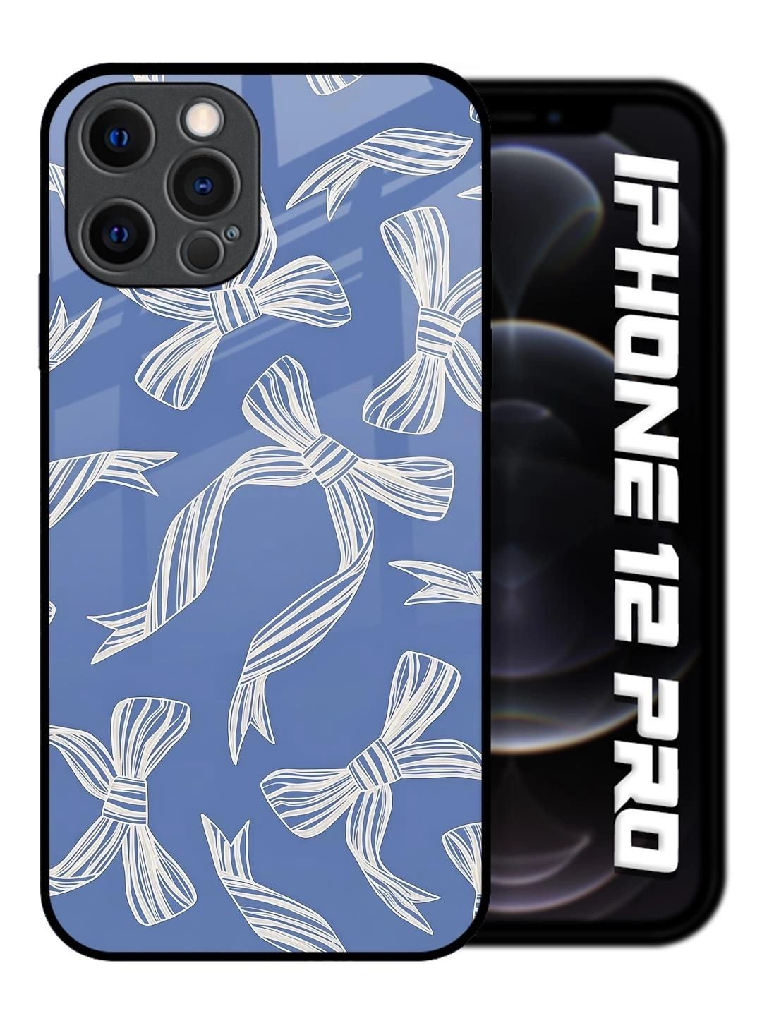 QRIOH Abstract Printed iPhone 12 Pro Back Case Mobile Accessories-picture-16
