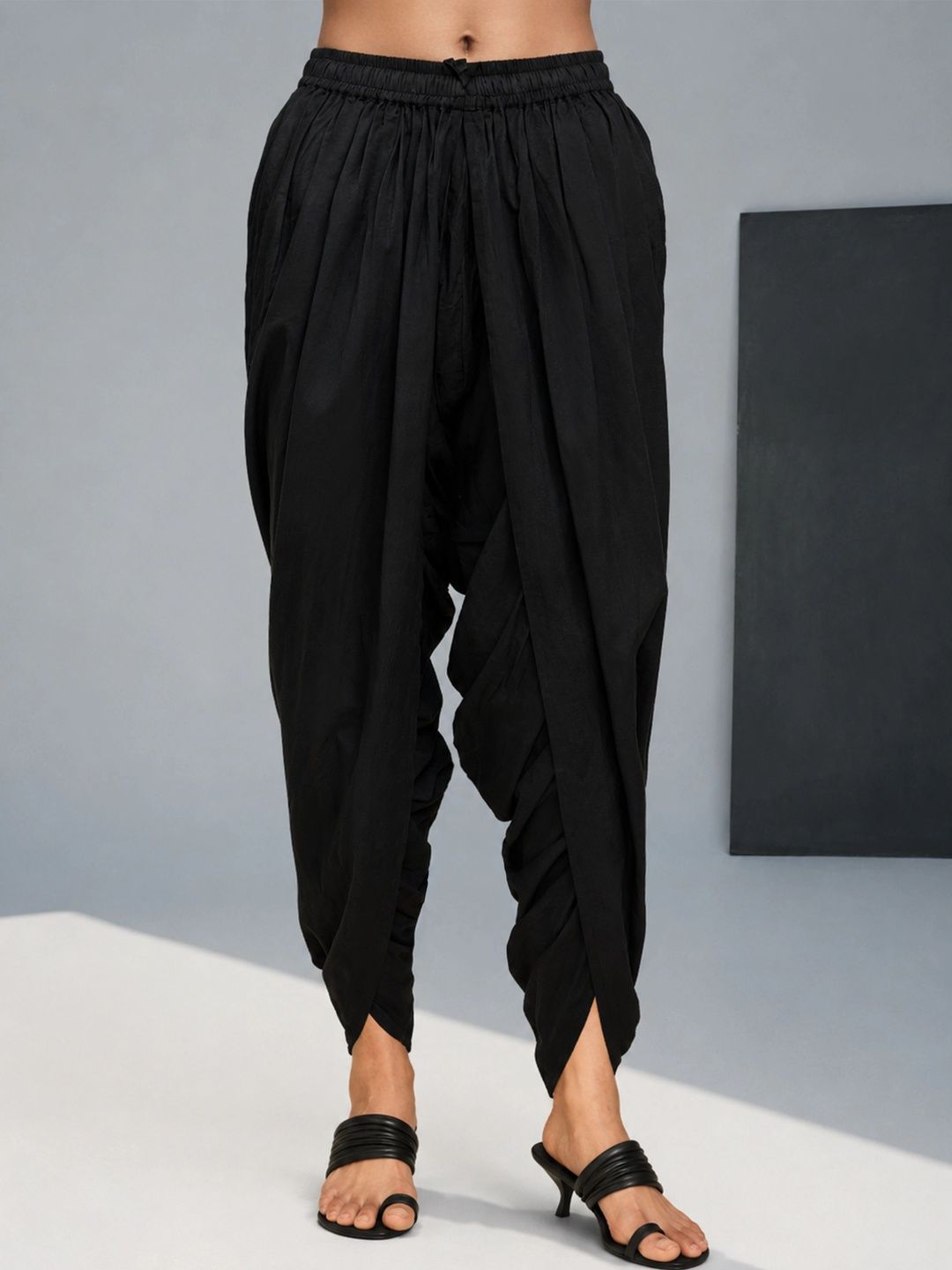 VASTRAMAY Women Dhoti Pants Dhotis-image-0