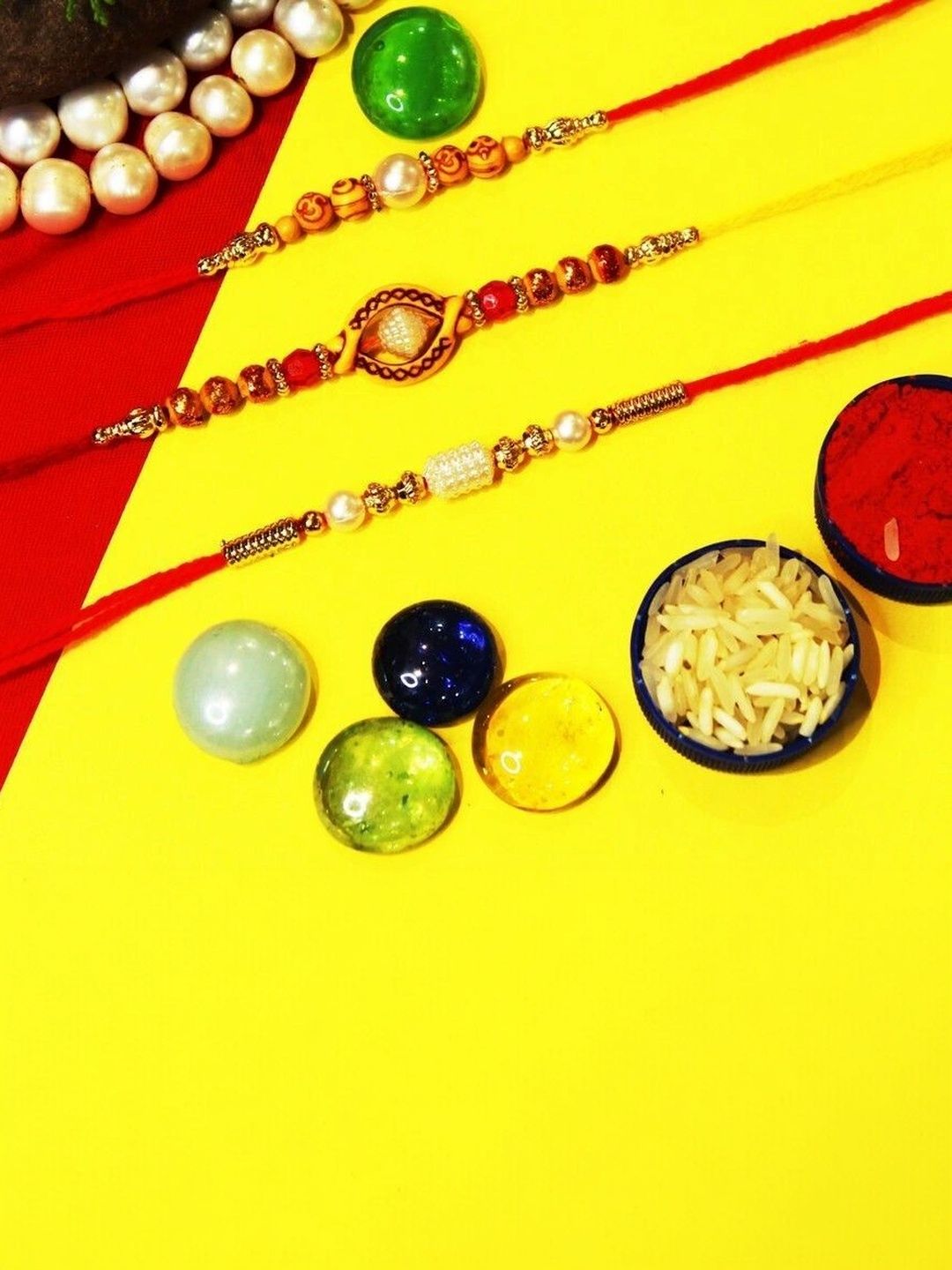 Sangria Thread Rakhi-picture-45