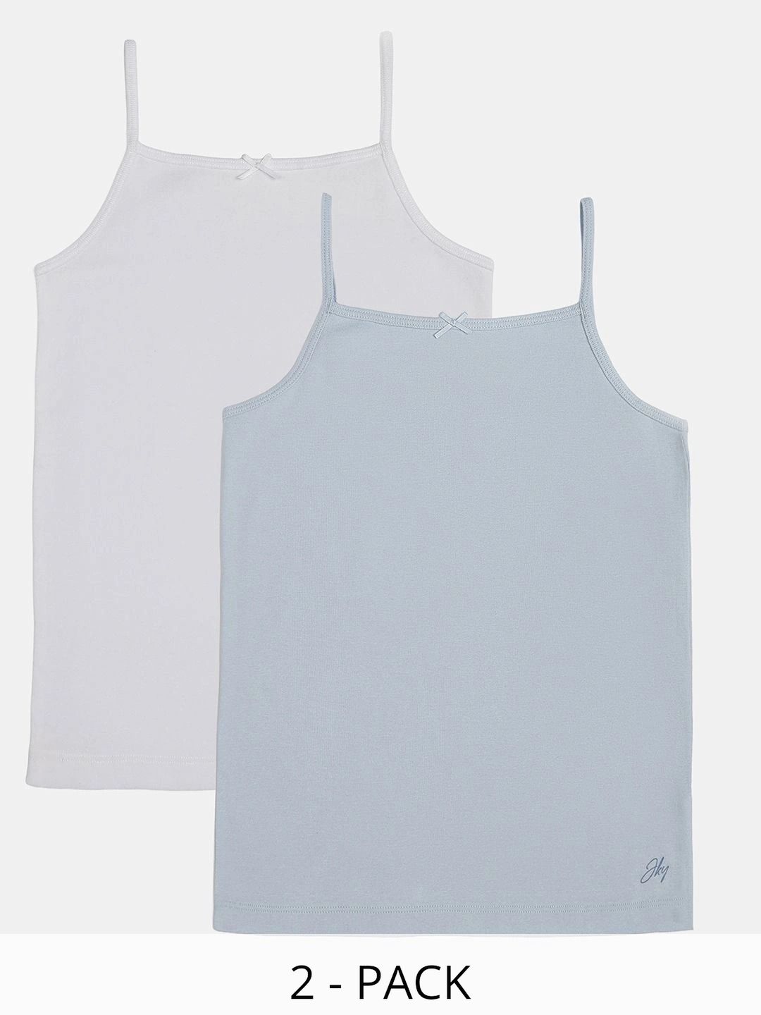 Jockey Girls Pack Of 2 Non Padded Camisoles-picture-31