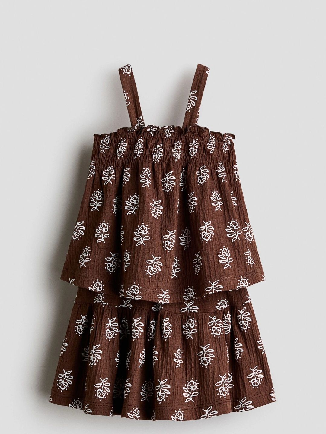 H&M Floral Print Tiered Top-picture-40