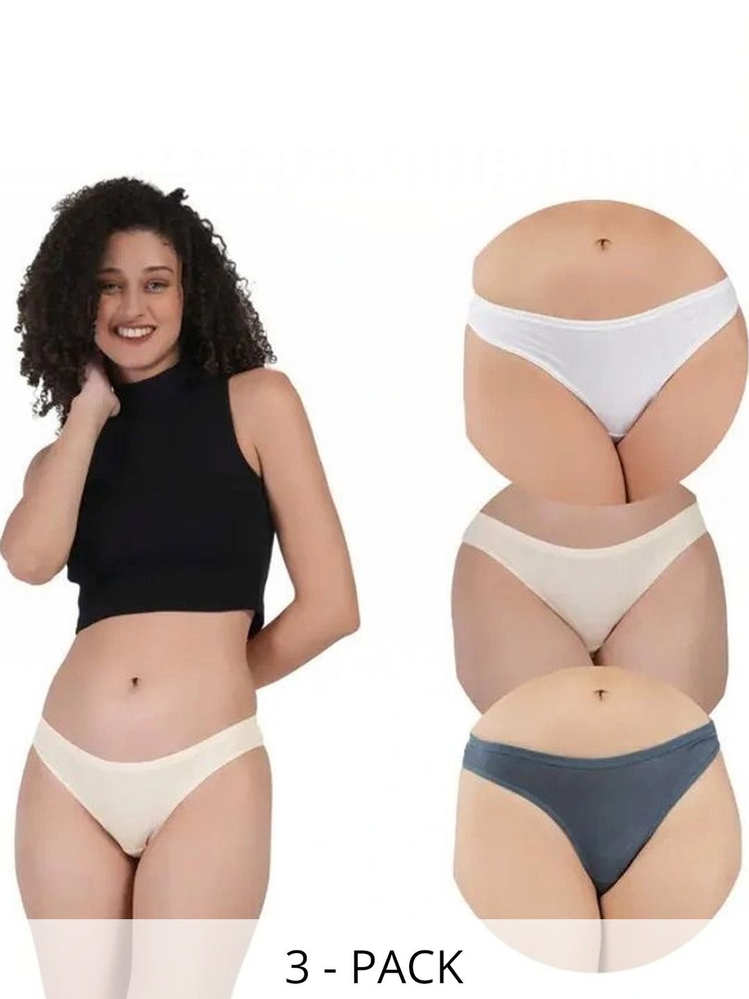 Bebron Women Pack of 3 Assorted Bikini-picture-57