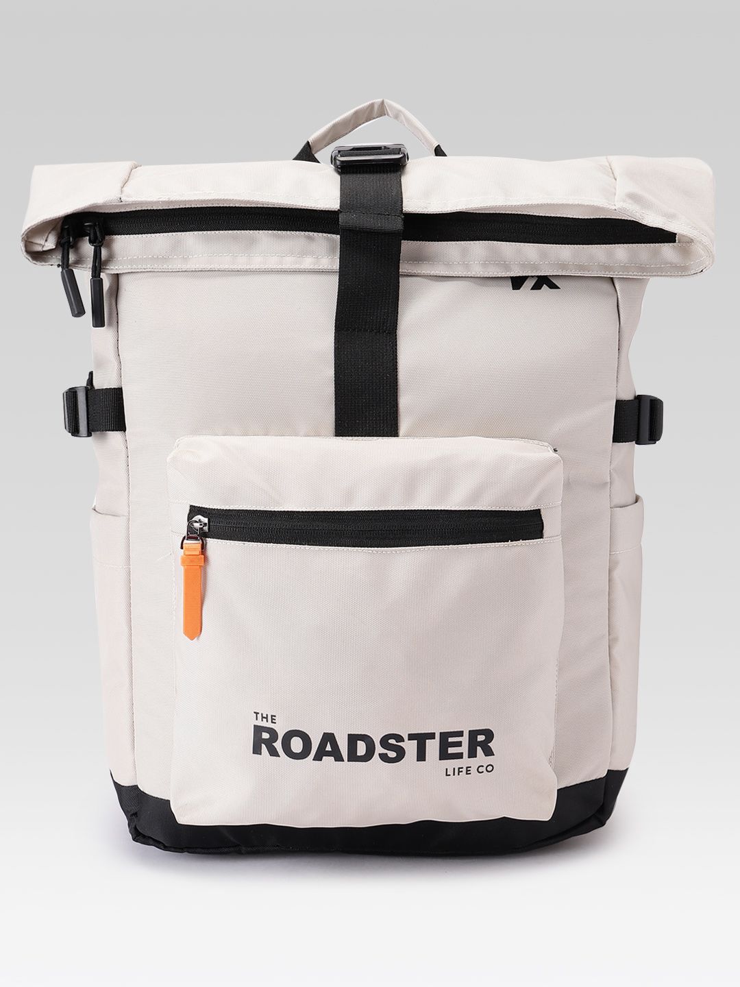 The Roadster Life Co. Unisex Brand Logo Printed Backpack with Rain Cover-picture-52