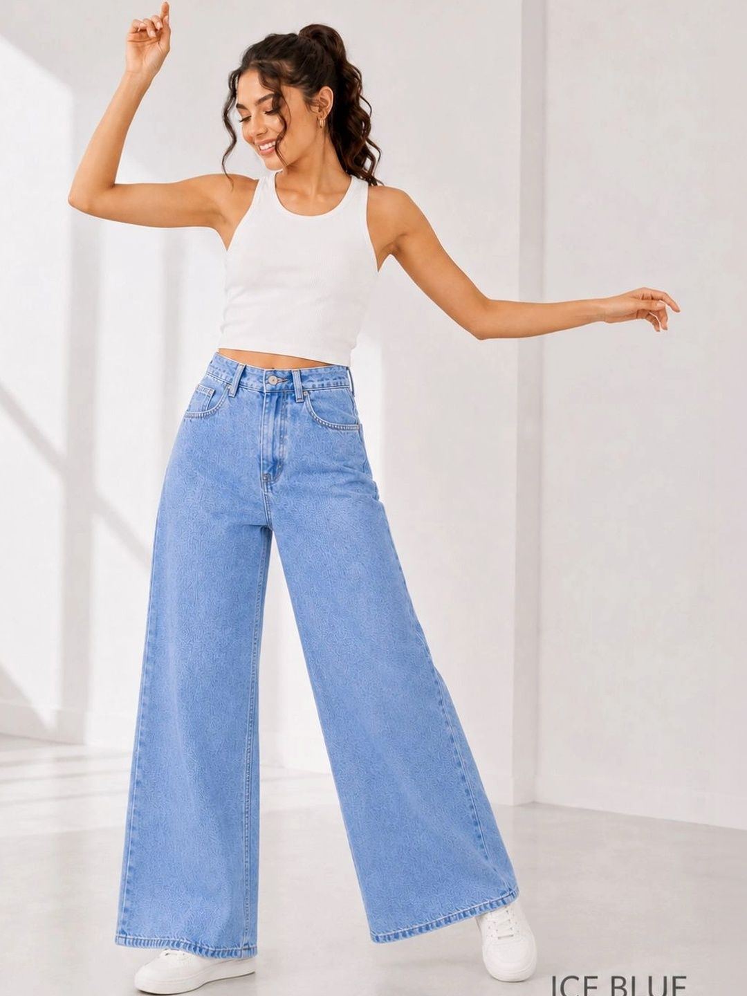 Kyber Women Jean Wide Leg High-Rise Jeans-picture-49