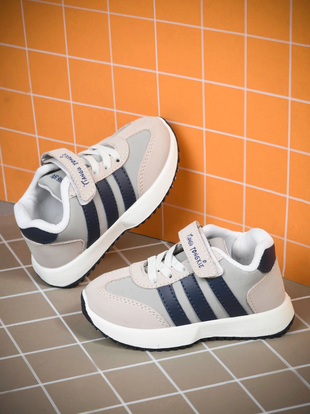 SHOELAMB Unisex Kids Colourblocked Nubuck Sneakers-picture-50