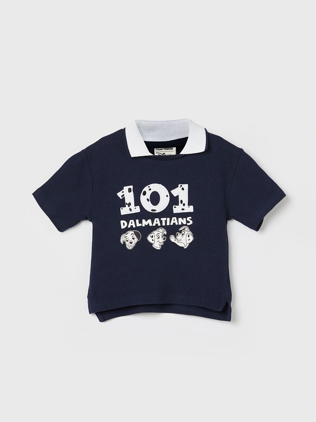 Fame Forever by Lifestyle Boys Printed Polo Collar T-shirt-picture-42