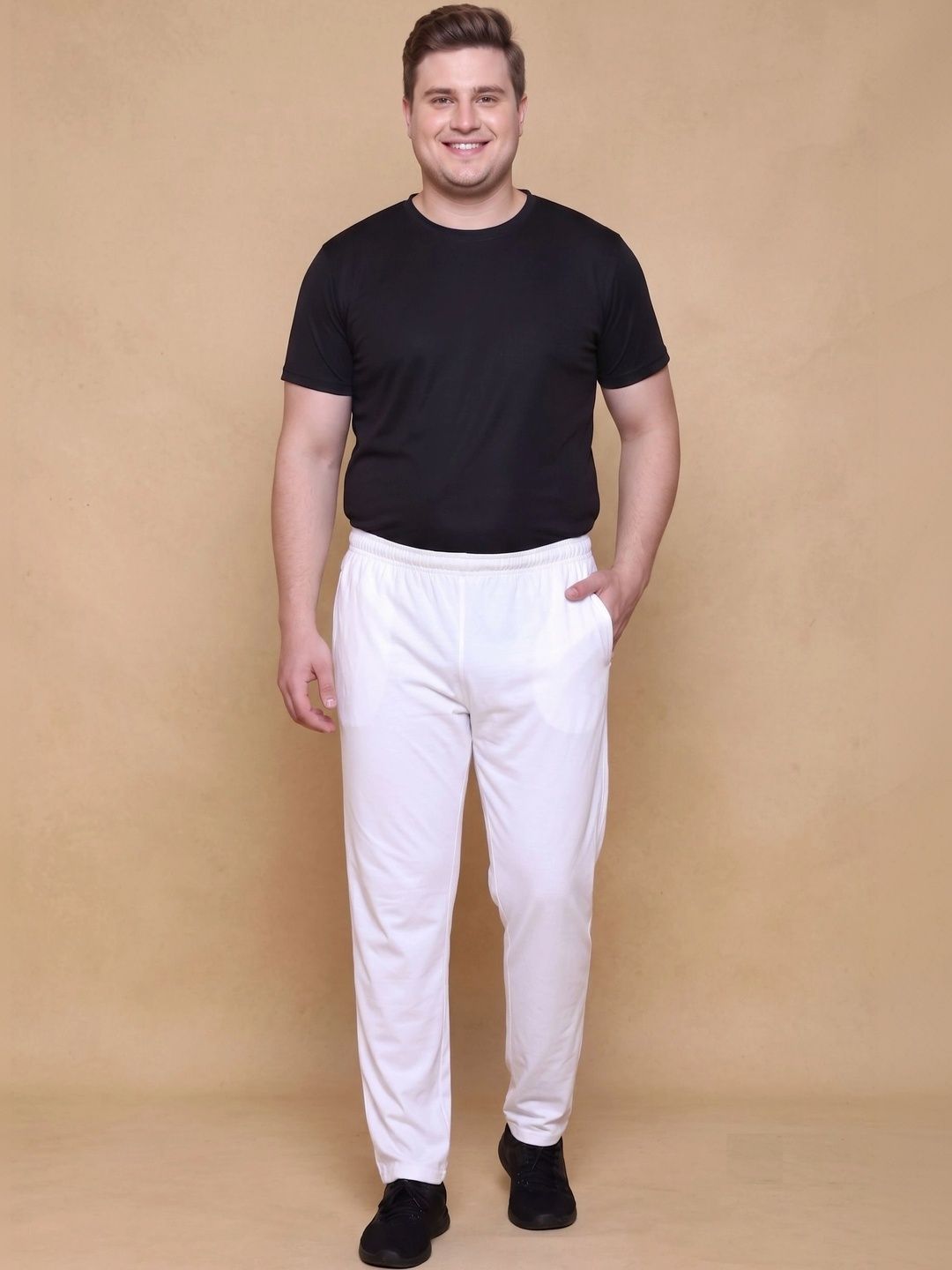 Mast & Harbour Men Regular Fit Training Track Pants-picture-28