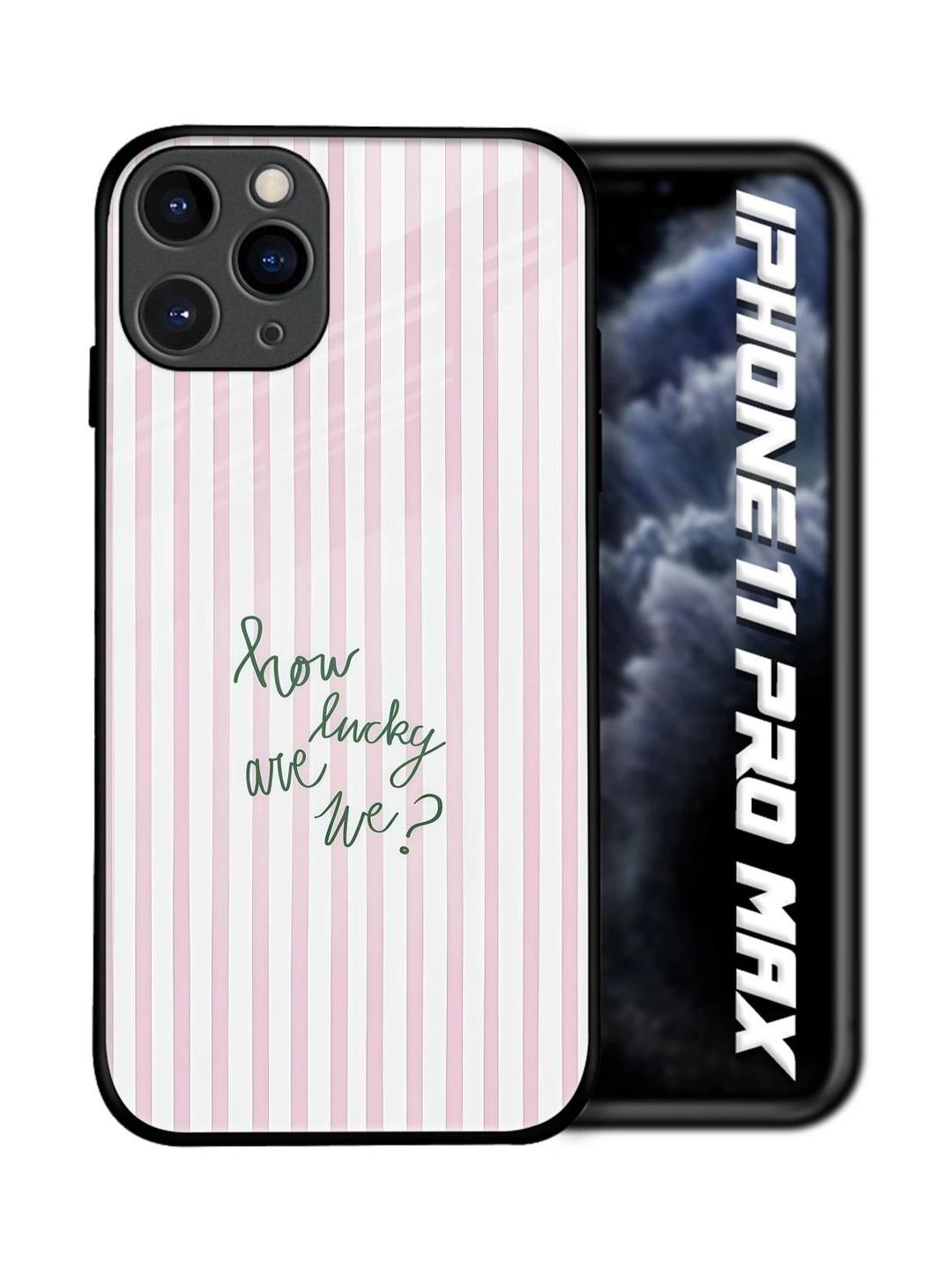 QRIOH Typography Printed iPhone 11 Pro Max Back Case Mobile Accessories-picture-47