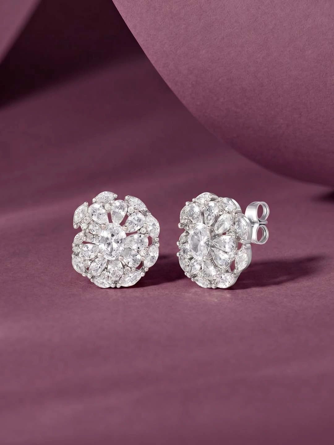 Peora Floral Studs Earrings-picture-24