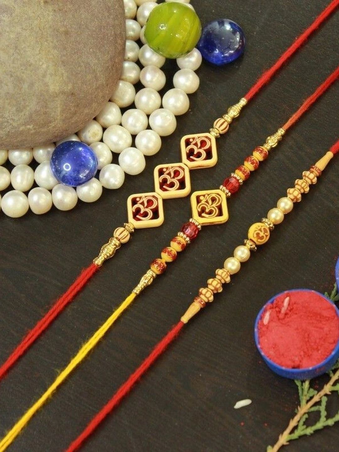 Sangria Thread Rakhi-picture-41