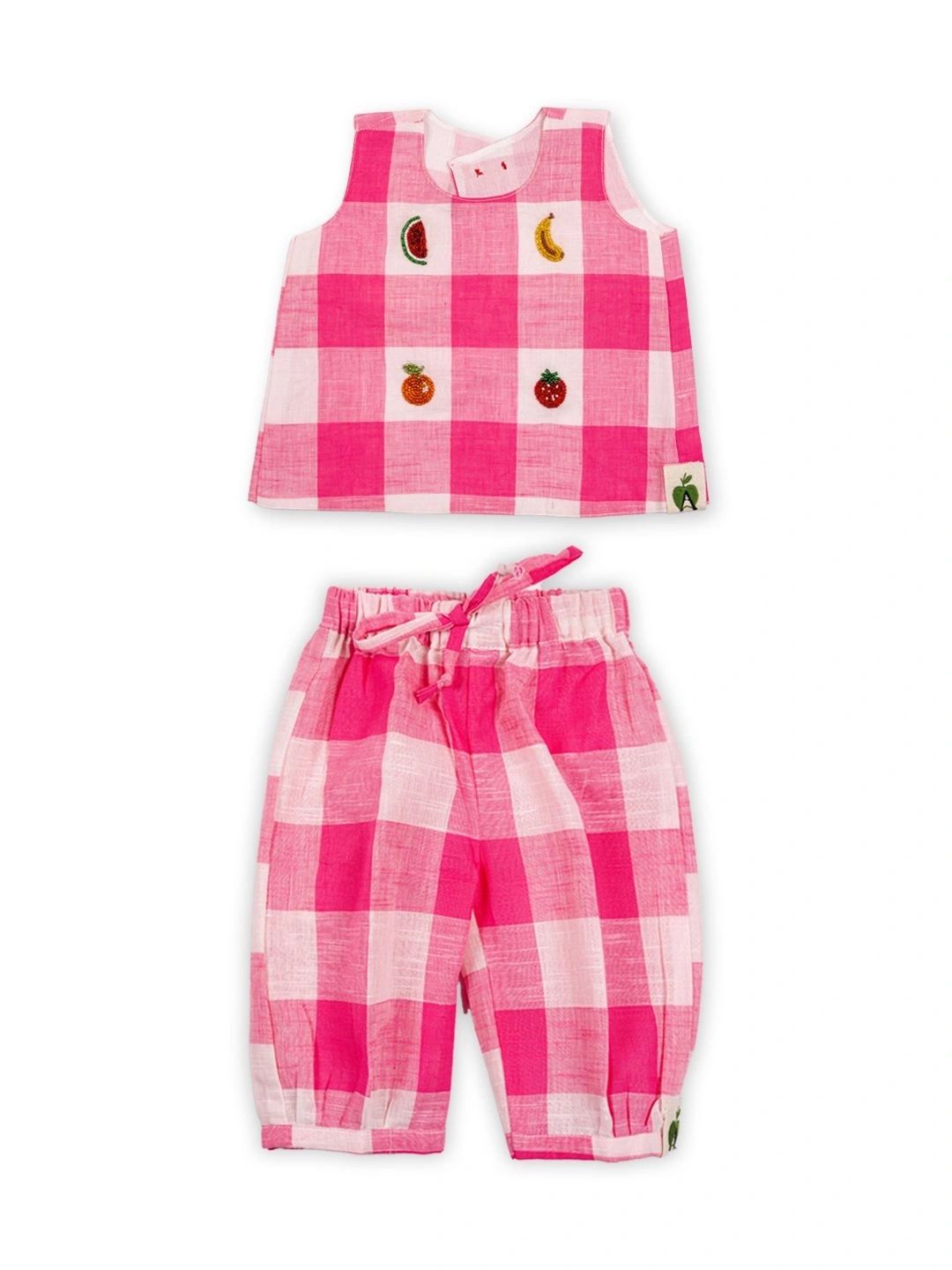 APPLE ANT Boys Checked Top with Trousers-picture-43