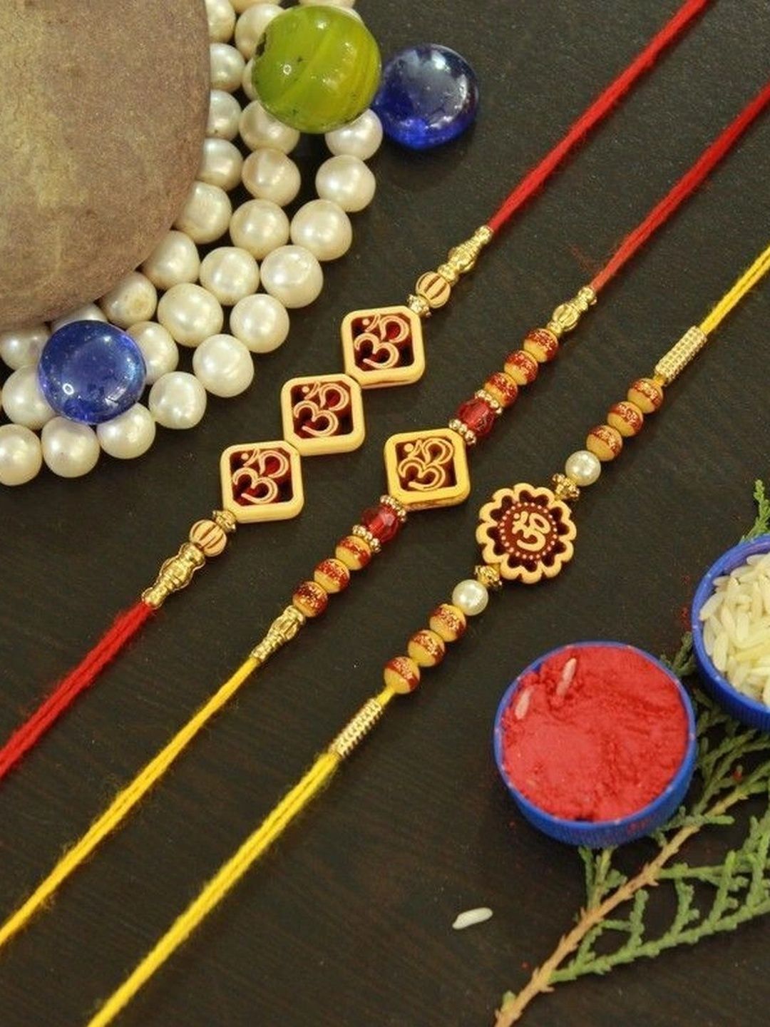 Sangria Thread Rakhi-picture-48