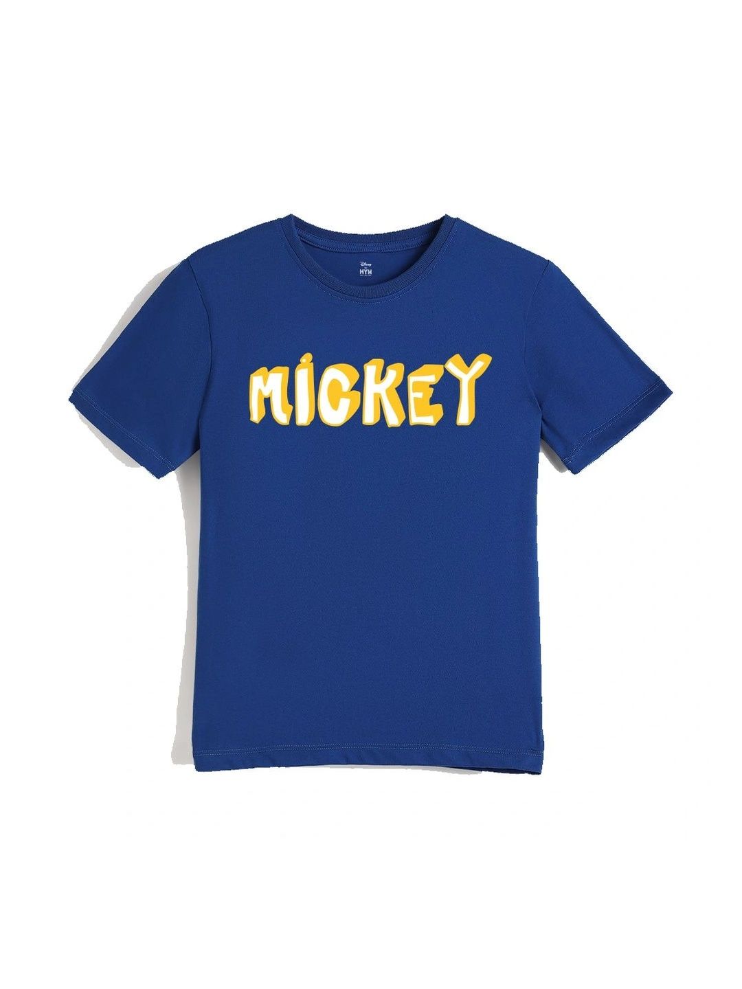 Wear Your Mind Boys Typography Mickey Mouse Printed T-shirt-image-14