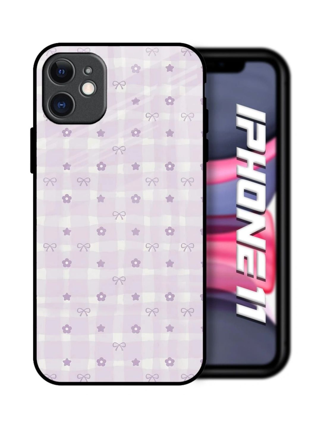 QRIOH Geometric Printed iPhone 11 Back Case Mobile Accessories-picture-26