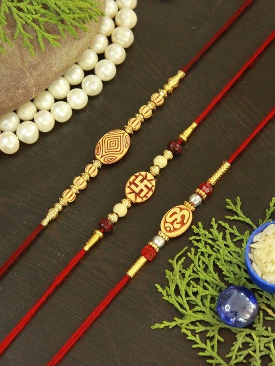 Sangria Thread Rakhi-picture-14