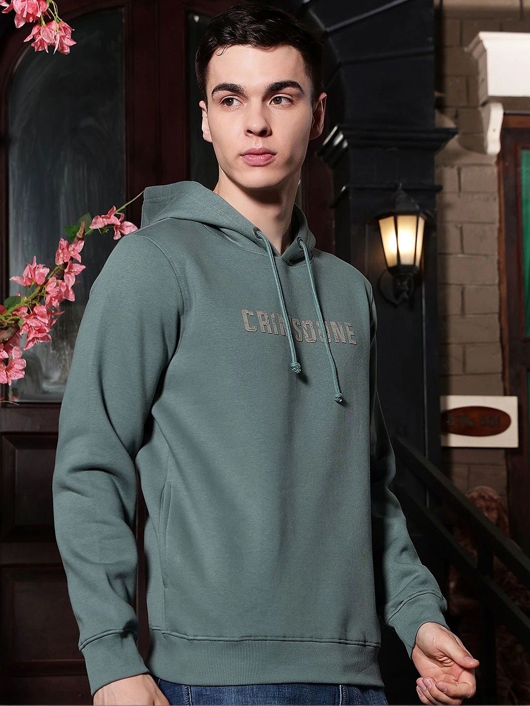 Crimsoune Club Men Printed Hooded Sweatshirt-picture-25