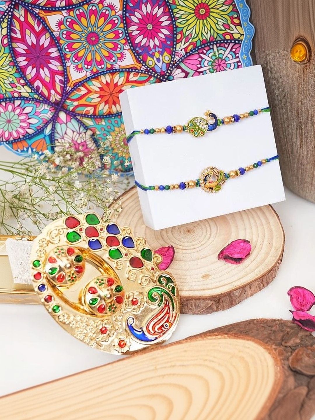 Tiny Shiny Thread Rakhi-picture-12