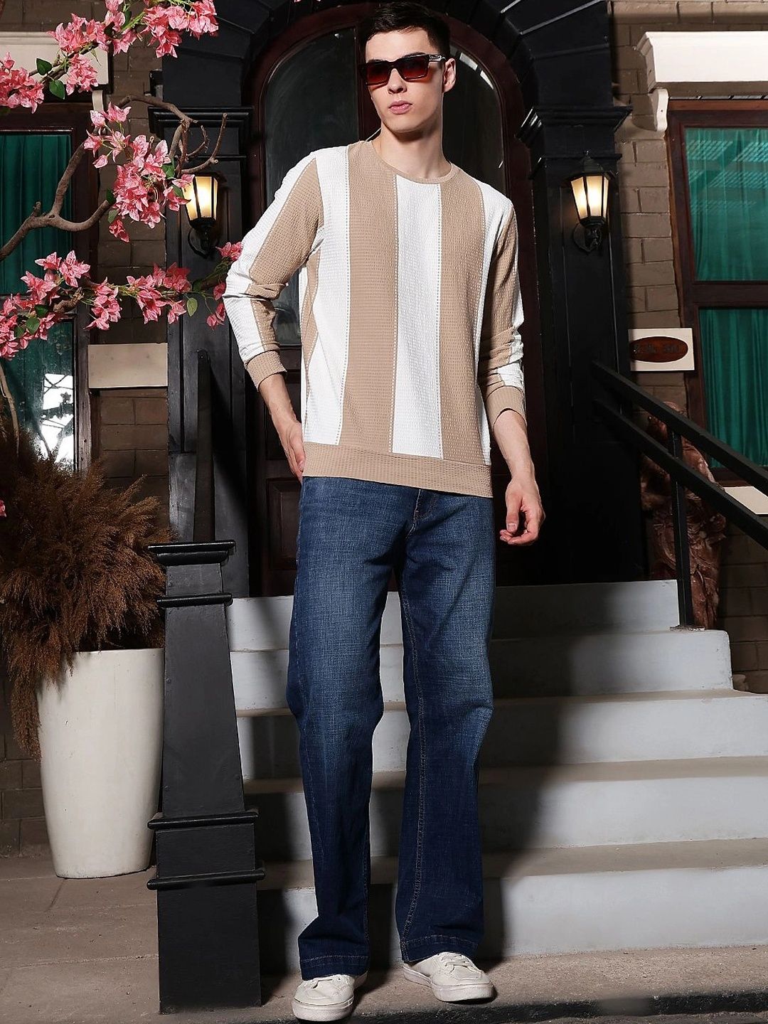Crimsoune Club Men Striped Sweatshirt-picture-10