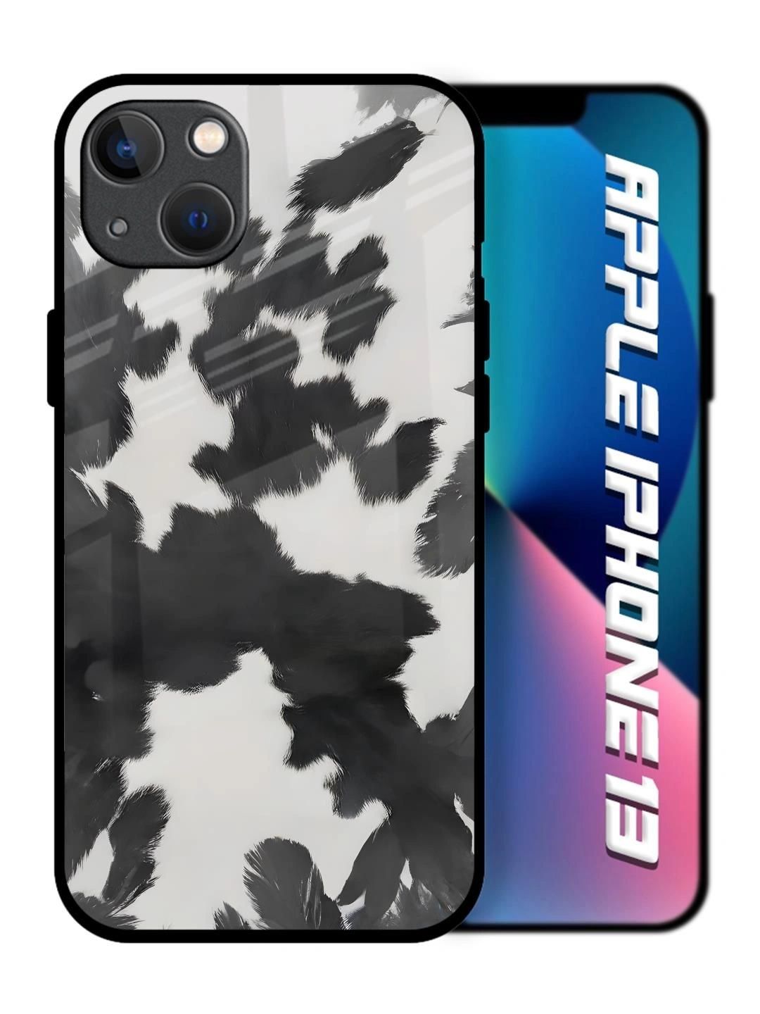 QRIOH Abstract Printed iPhone 13 Back Case Mobile Accessories-picture-22