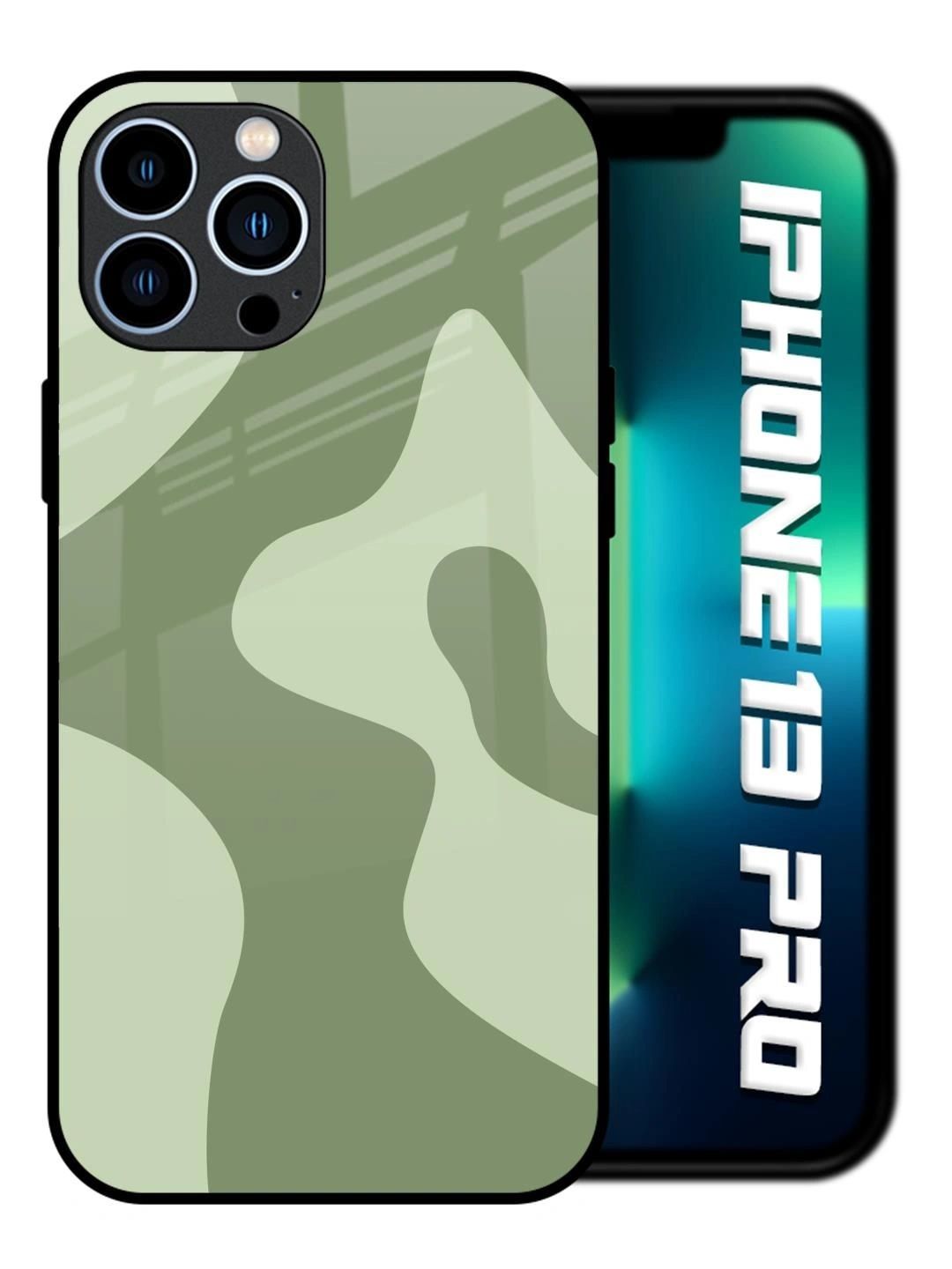 QRIOH Abstract Printed iPhone 13 Pro Back Case Mobile Accessories-picture-48