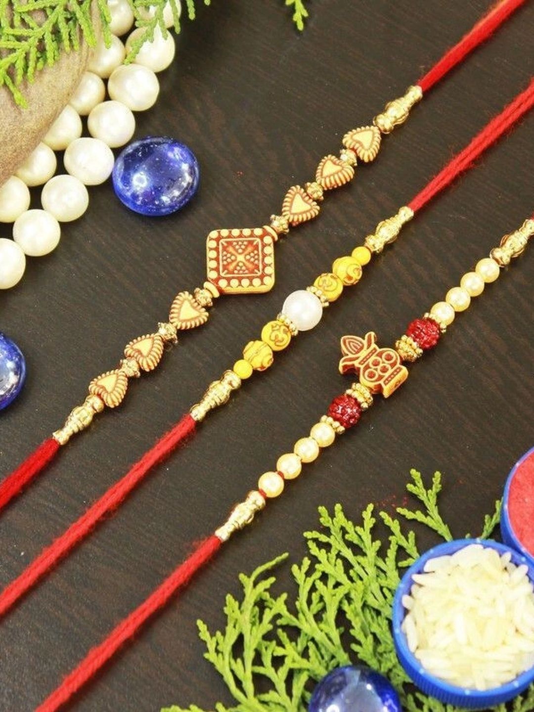 Sangria Thread Rakhi-picture-15