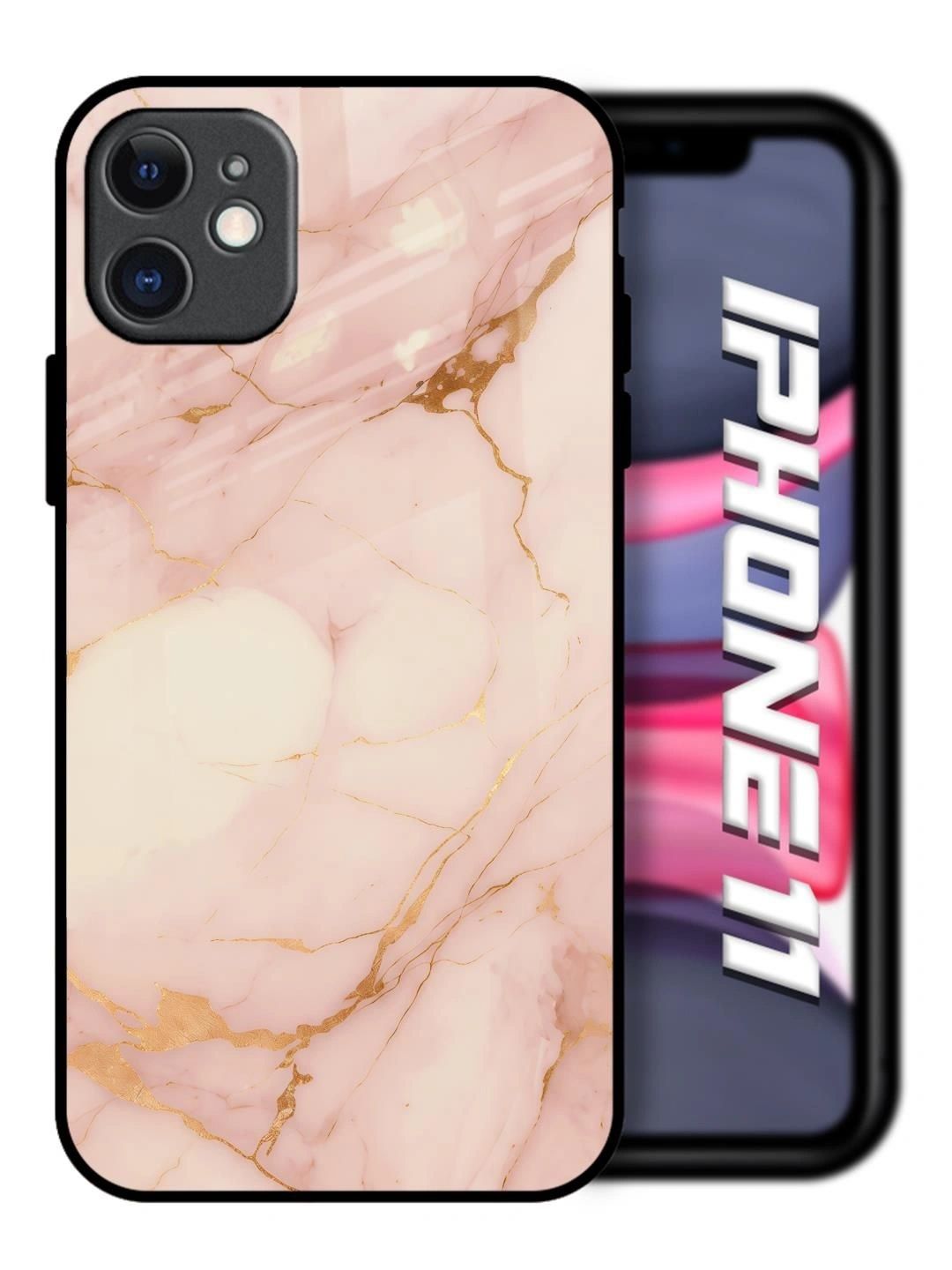 QRIOH Abstract Printed iPhone 11 Back Case Mobile Accessories-picture-13