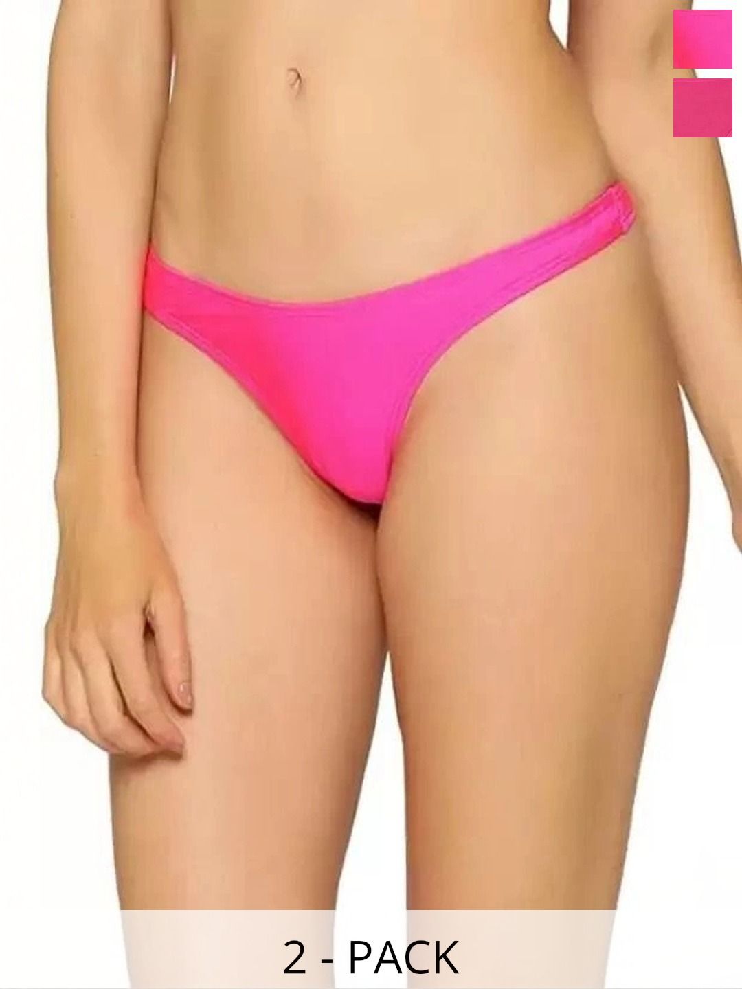 Bebron Women Pack of 2 Assorted Thongs-picture-32