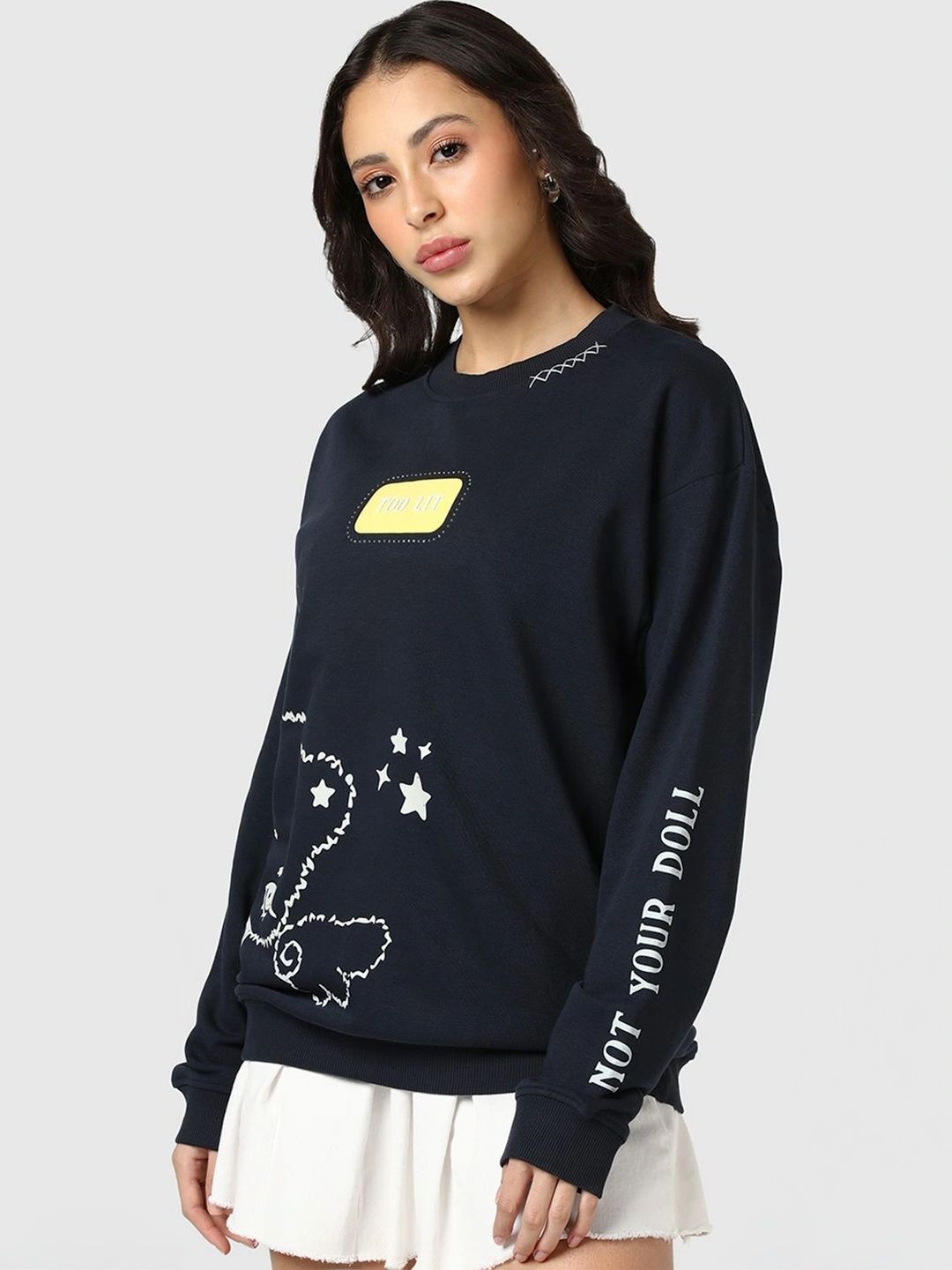 Bewakoof Women Printed Sweatshirt-picture-52
