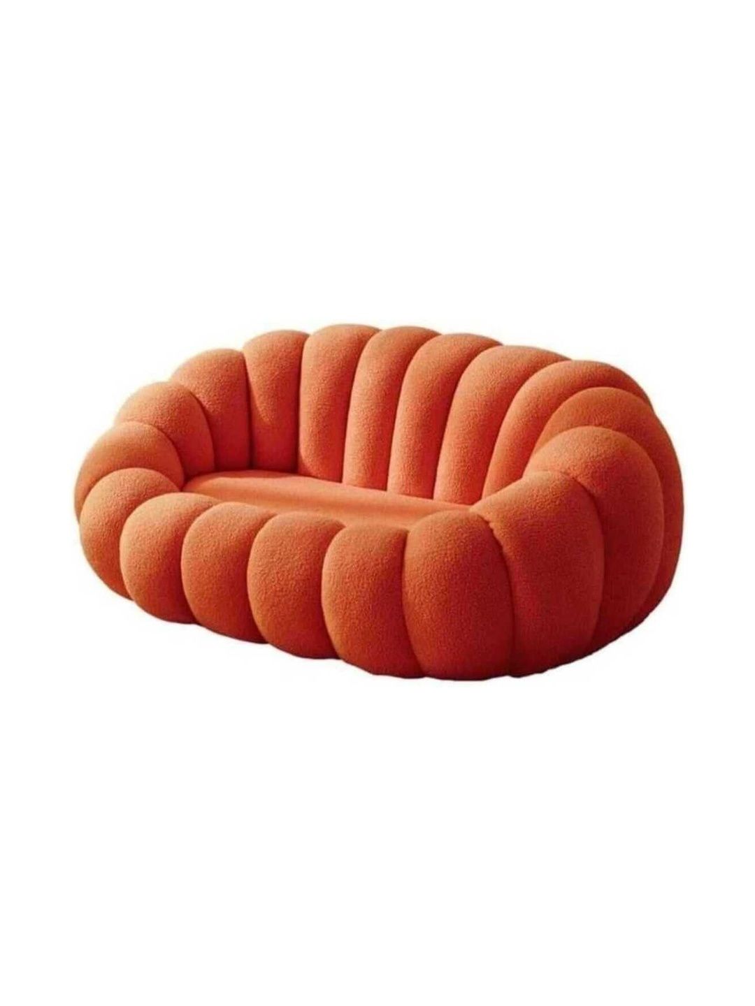 Soul craft Orange-Coloured 1 Seater Sofa-picture-53