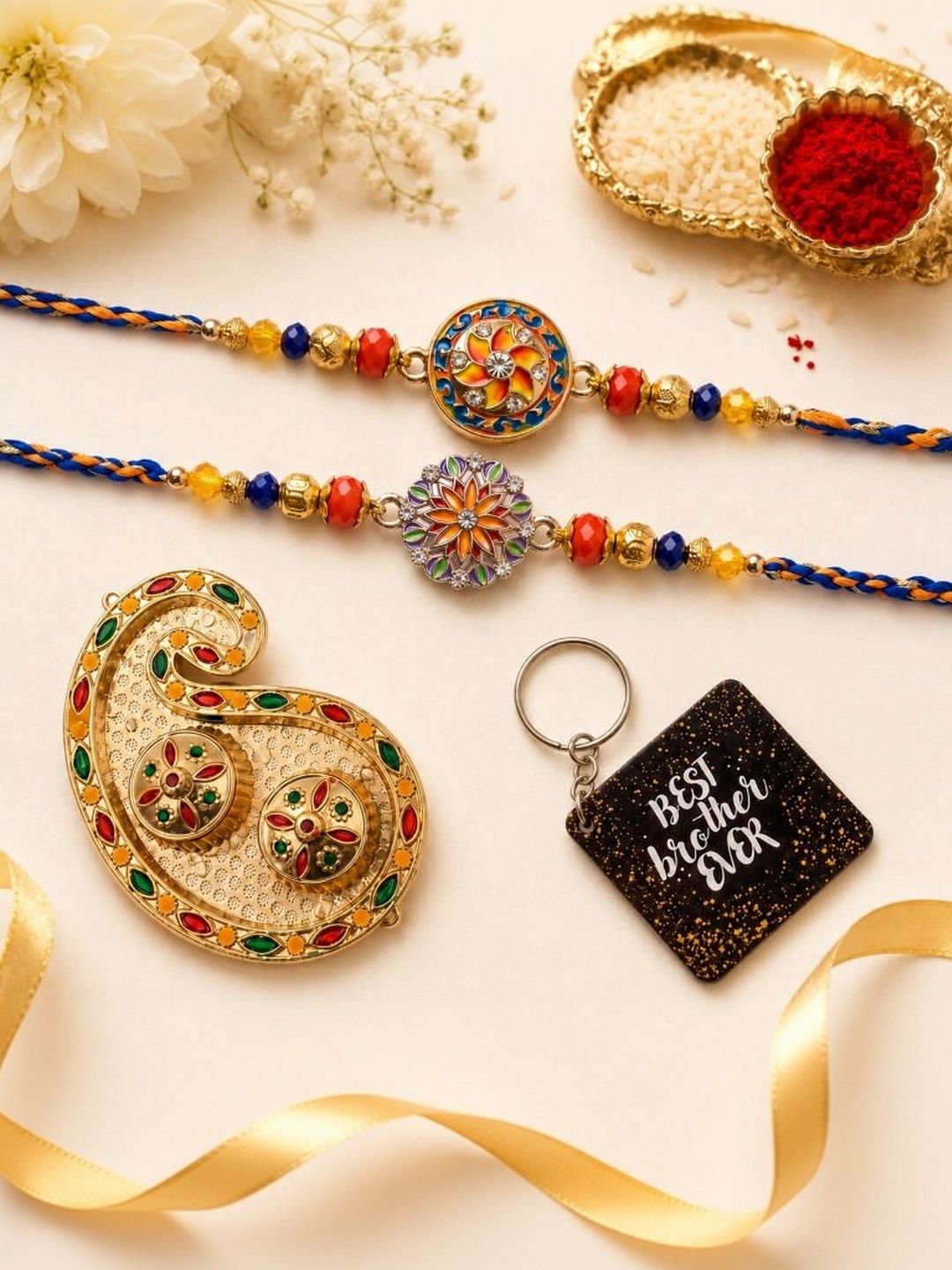 Tiny Shiny Thread Rakhi-picture-49