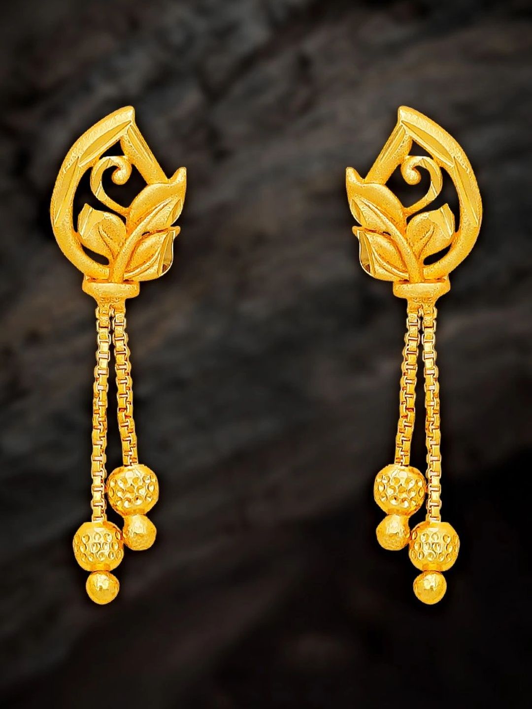 Raj And Deb Floral Drop Earrings-picture-45