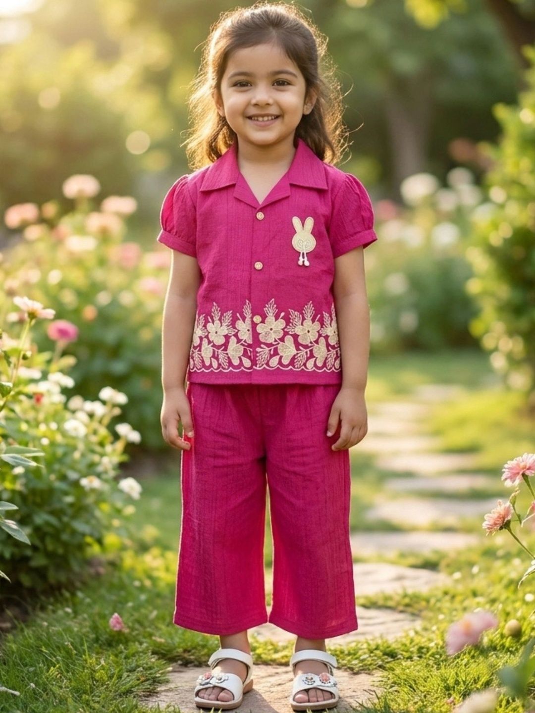 DAWINAR Girls Shirt with Trousers-picture-14