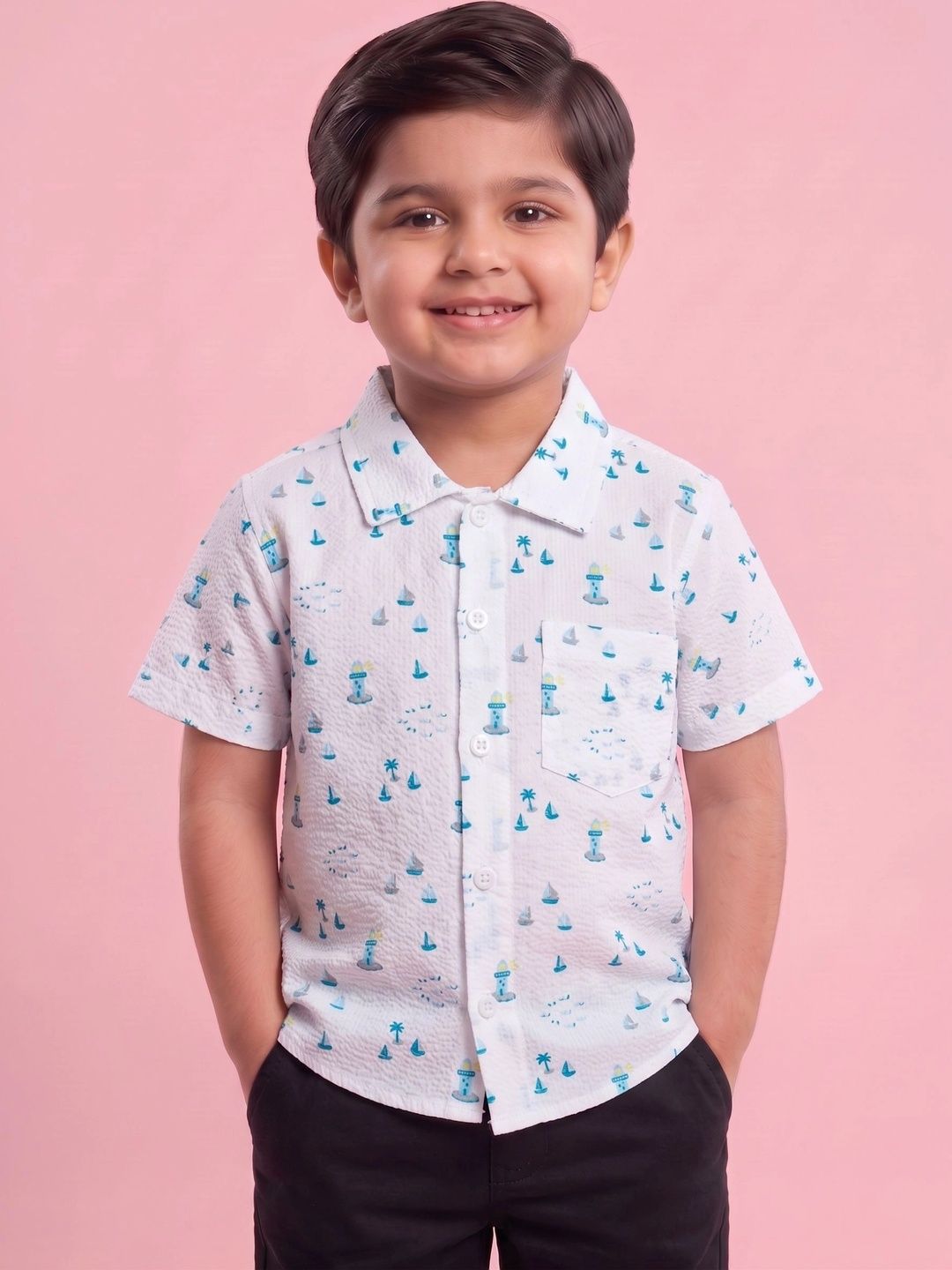 Mars Infiniti Boys Printed Casual Shirt-picture-29