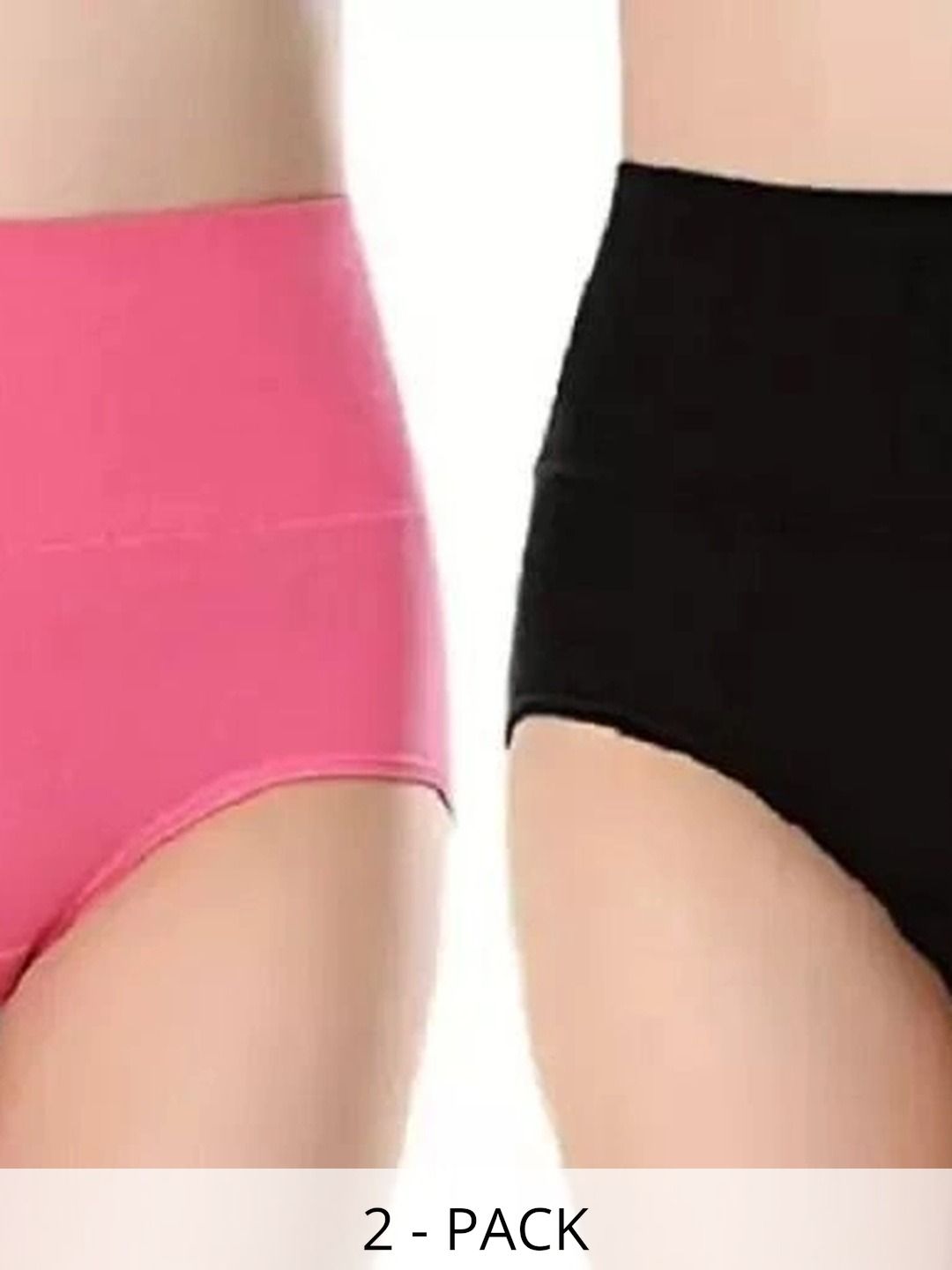 Bebron Women Pack of 2 Assorted Basic Briefs-picture-20