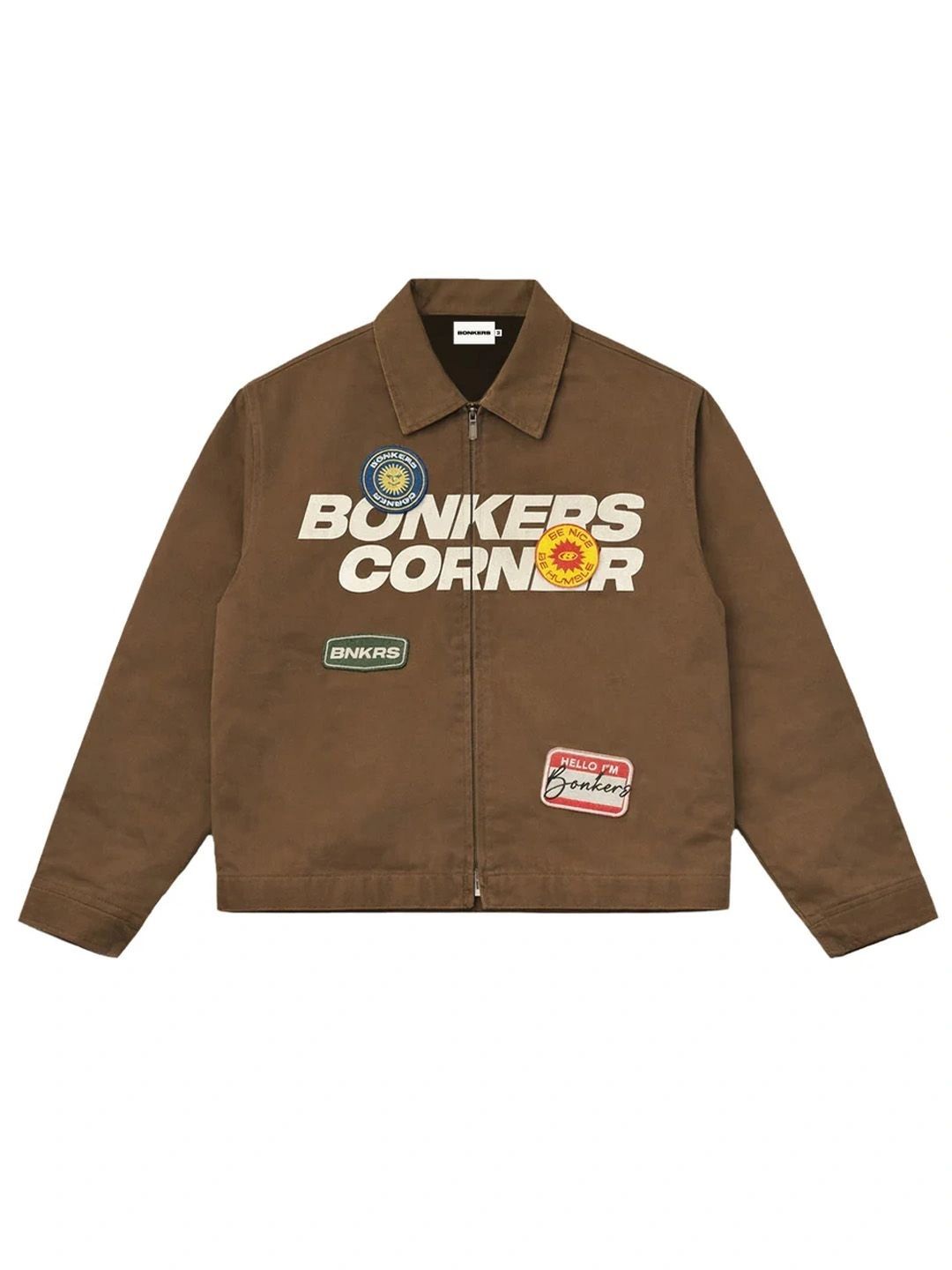Bonkers Corner Women Typography Woven with Patchwork Jacket-picture-38
