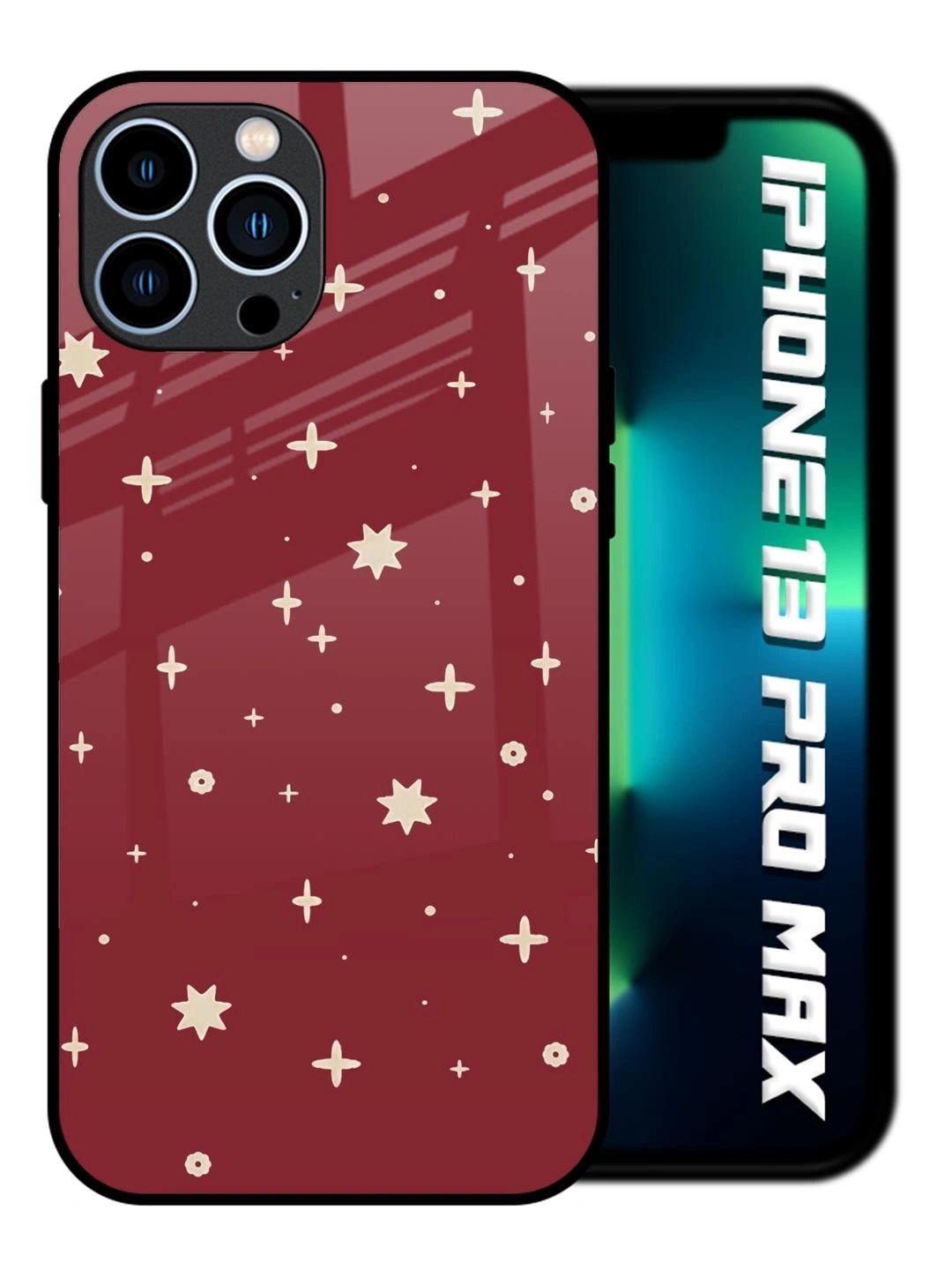 QRIOH Abstract Printed iPhone 13 Pro Max Back Case Mobile Accessories-picture-20