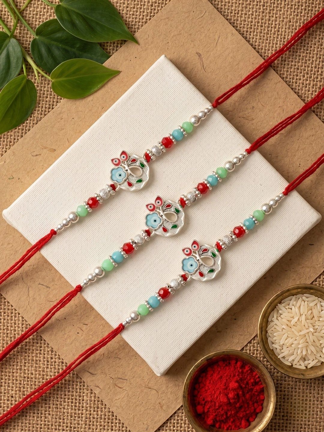MEIRA JEWELLERY Thread Rakhi-picture-52