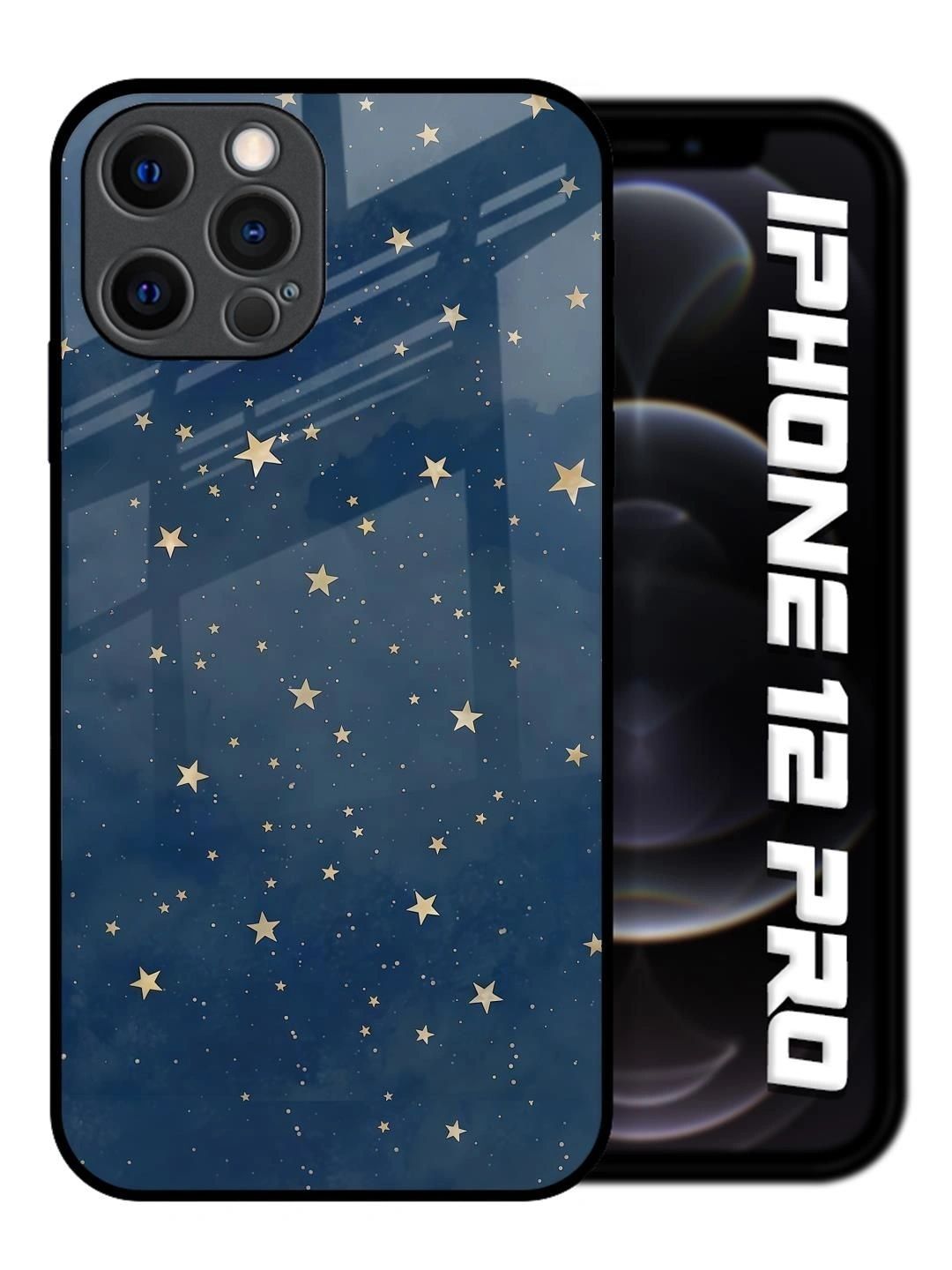 QRIOH Abstract Printed iPhone 12 Pro Back Case Mobile Accessories-picture-26