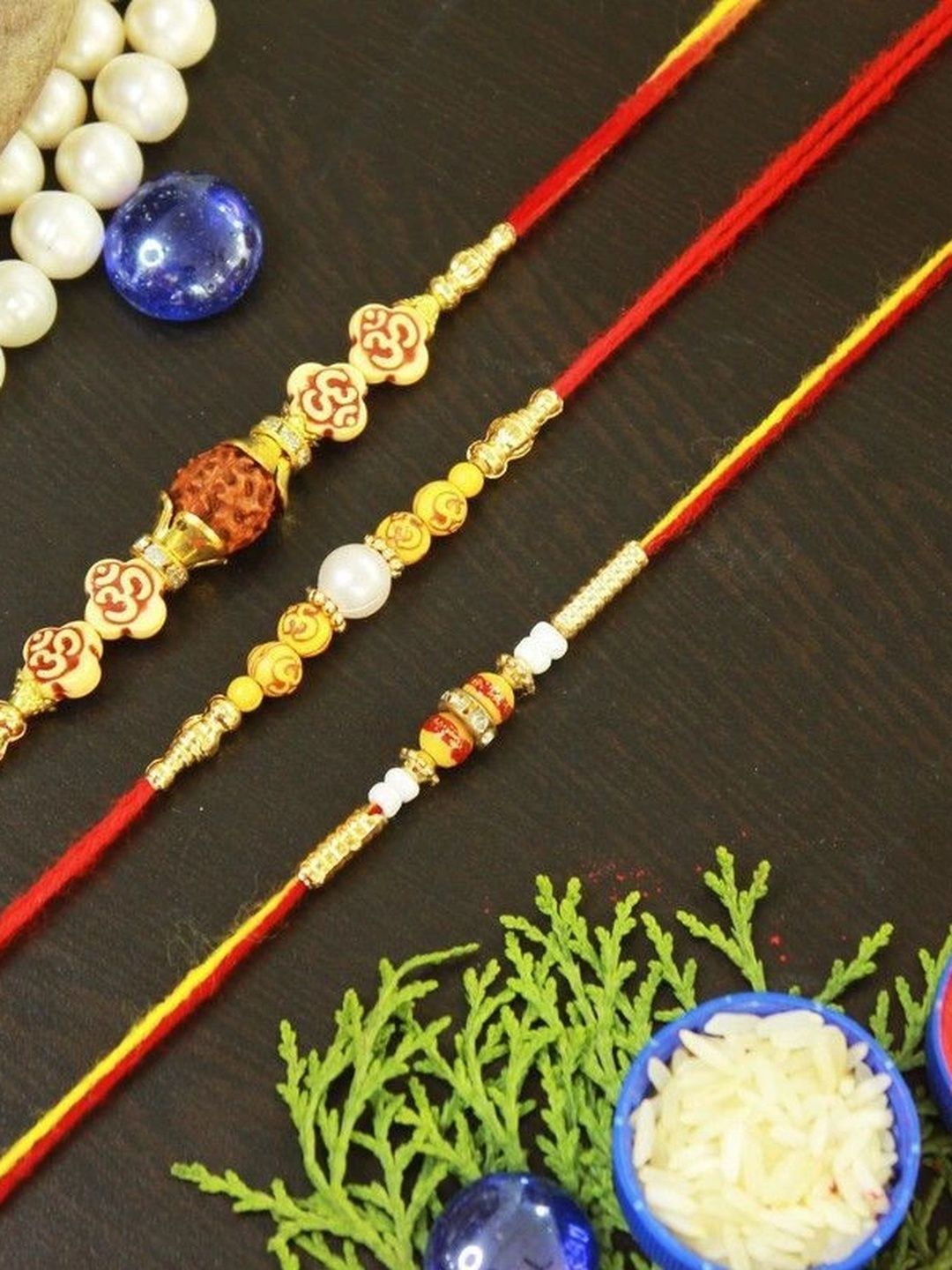 Sangria Thread Rakhi-picture-48