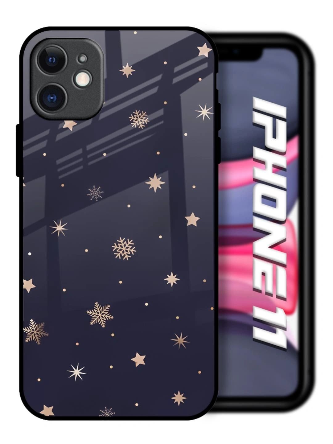 QRIOH Conversational Printed iPhone 11 Back Case Mobile Accessories-picture-13