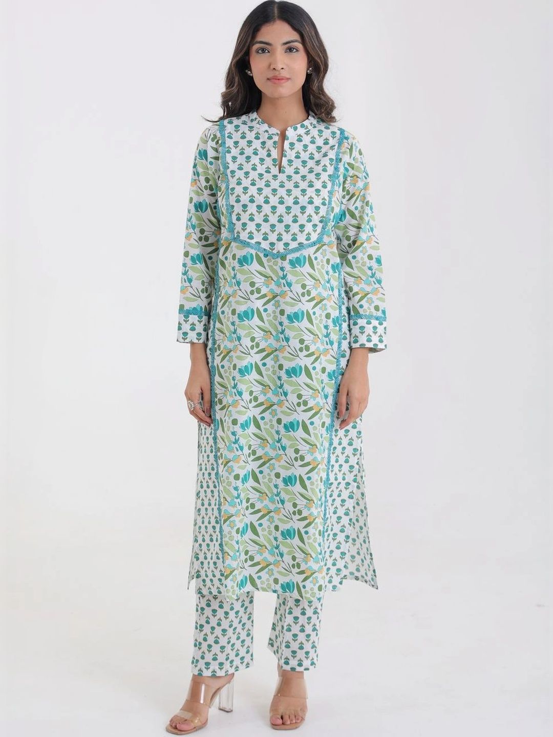 Chhaap tilak Floral Printed Pure Cotton Handloom Kurti-picture-21