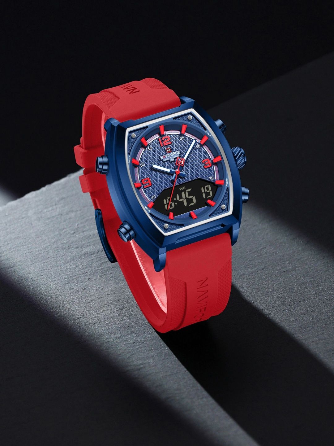 Naviforce Men Dial & Straps Analogue and Digital Chronograph Watch NF9242 BE-R-R-image-33