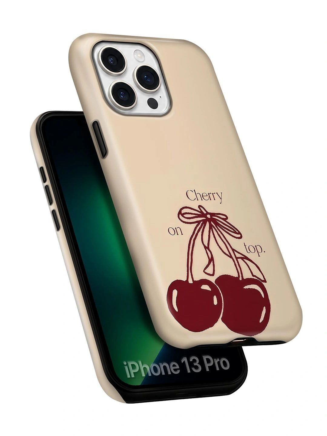 QRIOH Conversational Printed iPhone 13 Pro Back Case Mobile Accessories-picture-27