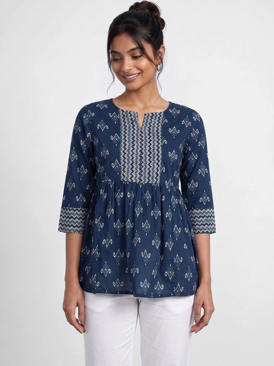 Melange by Lifestyle Printed Ethnic Tunic-picture-21