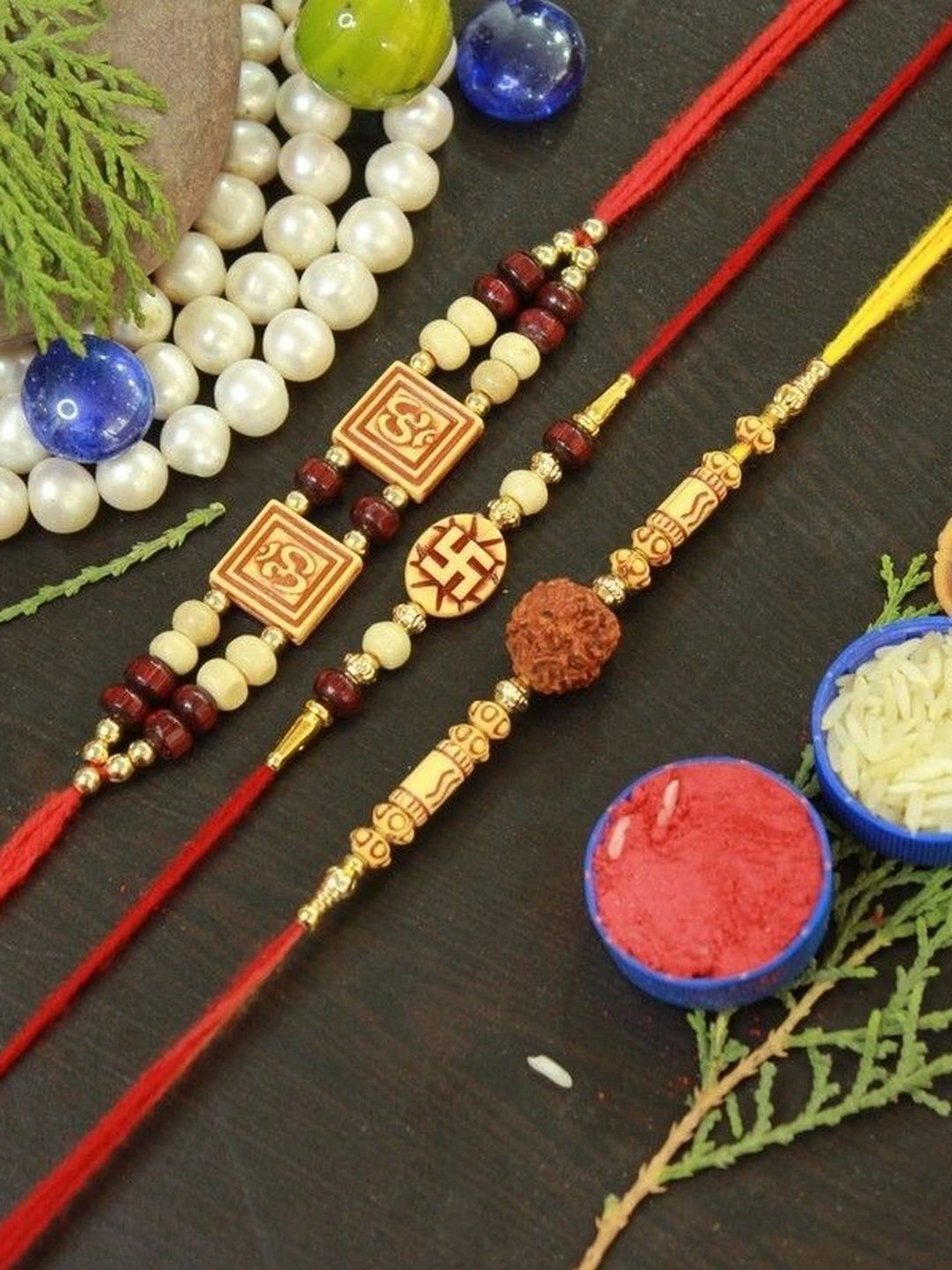 Sangria Thread Rakhi-picture-31