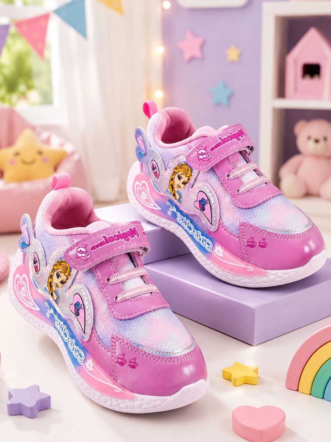 ABLESTEP Girls Printed Sneakers-picture-31