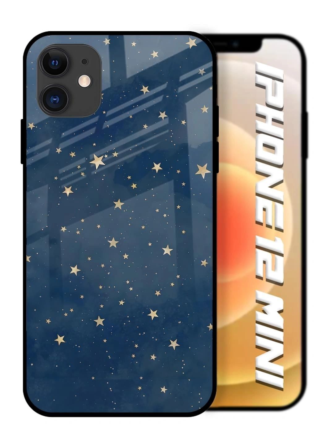 QRIOH Solid Printed iPhone 12 Mini Back Case Mobile Accessories-picture-14