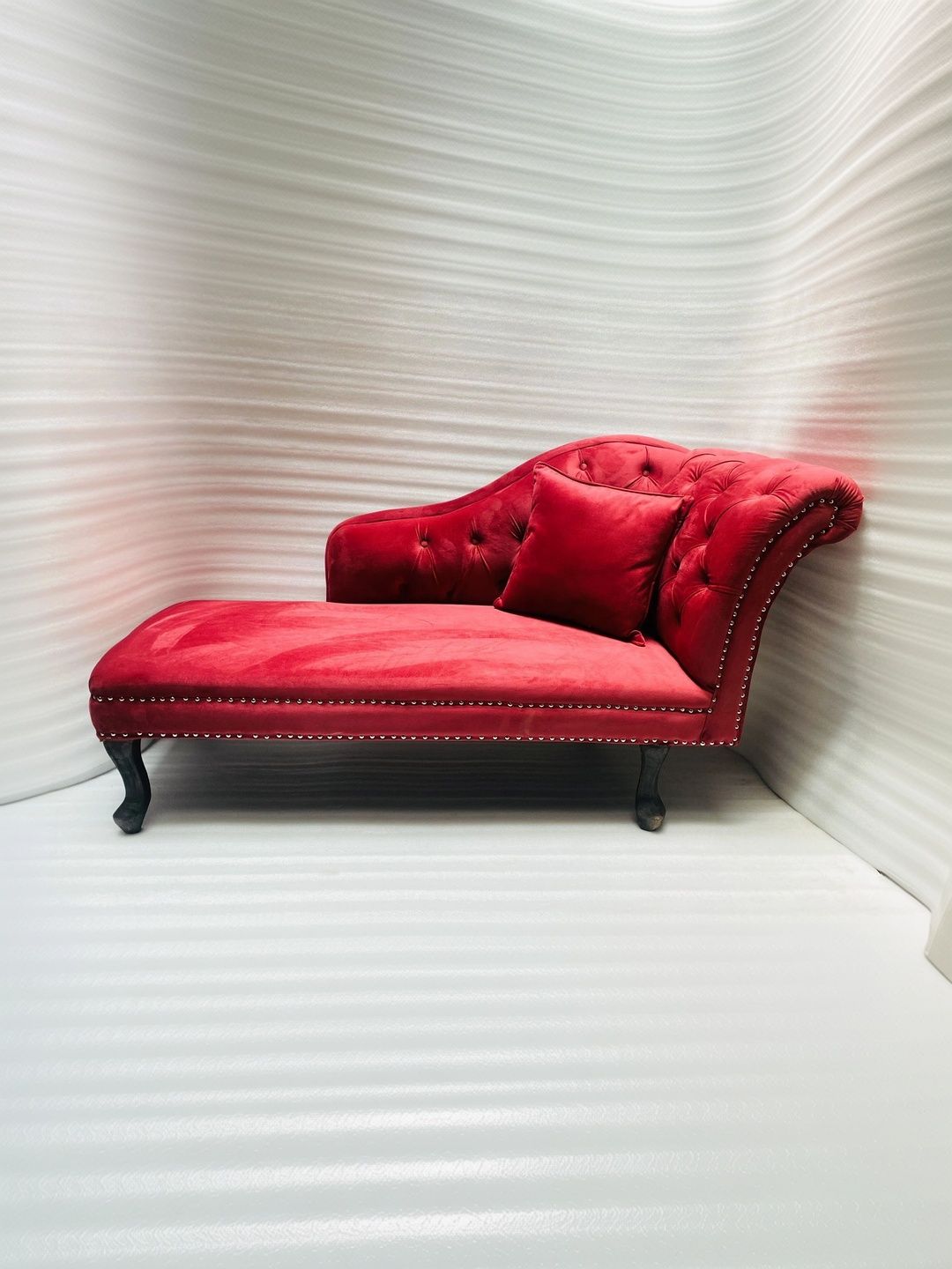 Soul craft Burgundy Woden 2-Seater Sofa-image-33