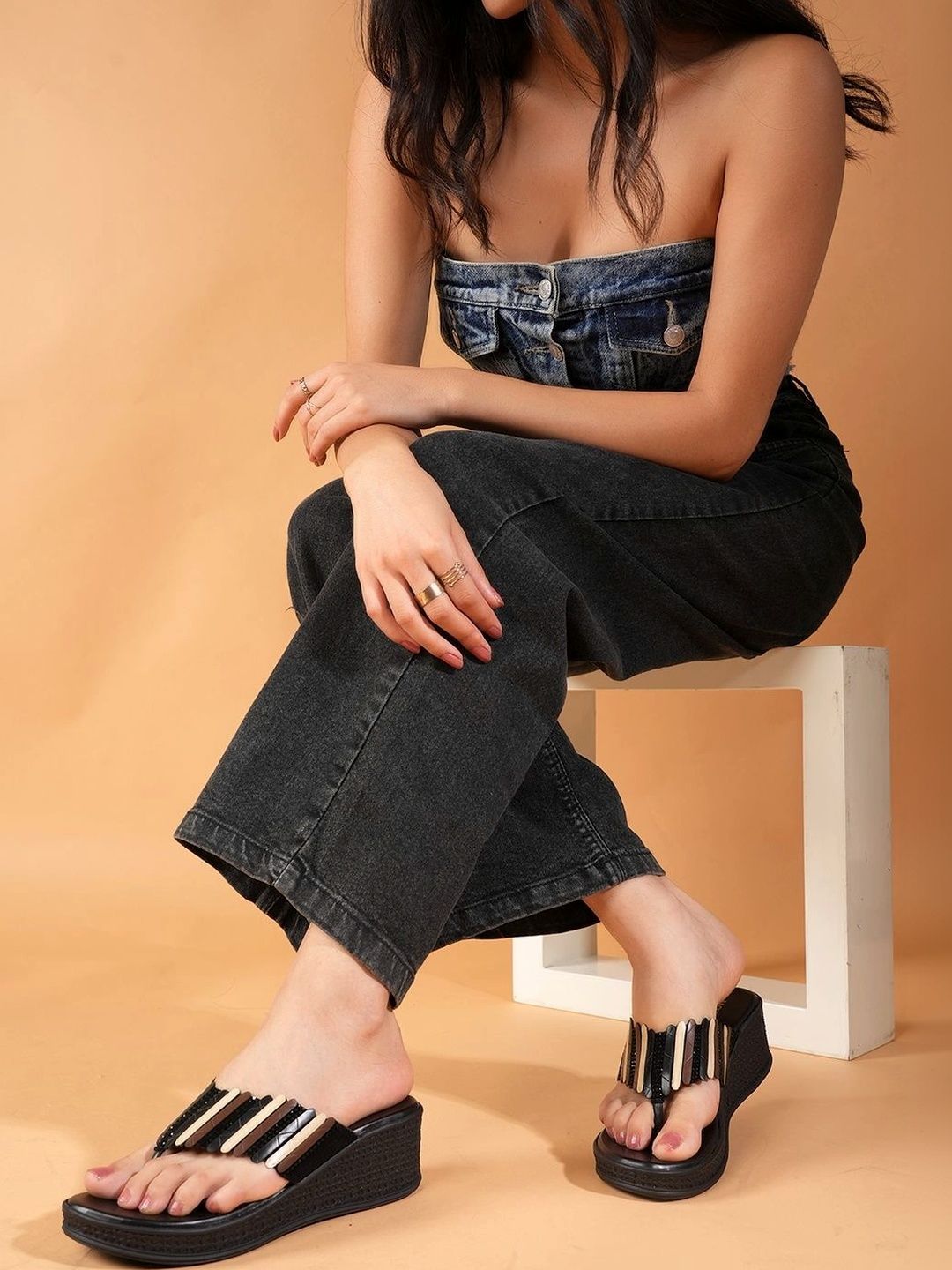 BELVE PARIS Wedge Sandals-picture-56
