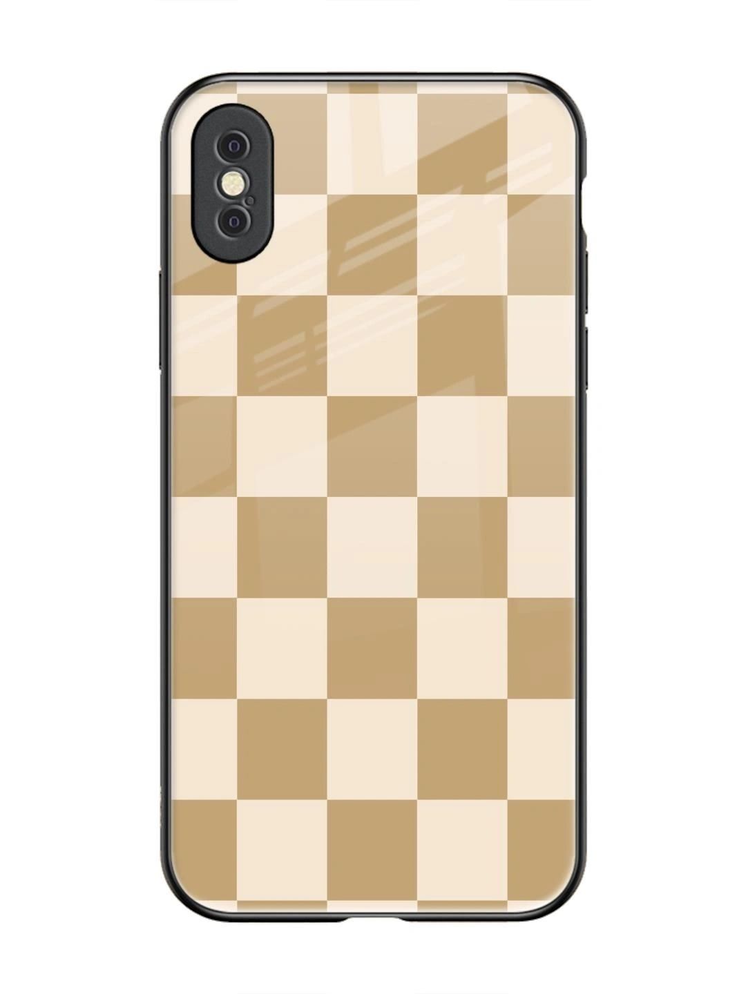 QRIOH Geometric Printed iPhone Xs Max Back Case Mobile Accessories-picture-11